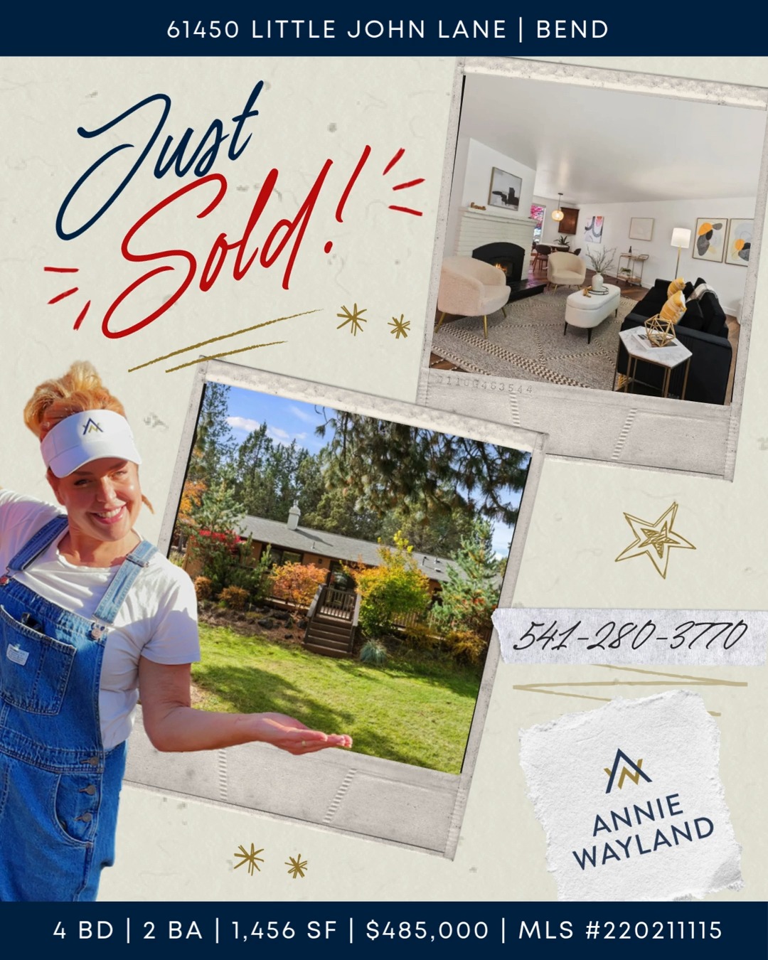 Just Sold | 61450 Little John Lane, Bend â¨
This one checked all the boxes. Fully updated, single-level, full of character, and close to everything that makes living in Central Oregon so special.
Now the new owners get to spend more time enjoying the Bend lifestyle, whether that means ski days at Mt. Bachelor, casting a line at Fall River, or easy nights out at Hayden Homes Amphitheater and the Old Mill.
A big congratulations to my sellers and the new owners on a successful closing.
And a special shoutout to @zachariahnutter and @saracenohomeloans, it was a pleasure working with you both to get this one across the finish line.
#BendOregonRealEstate #CentralOregonHomes #BendOregonLife #BendRealEstate #AnnieWaylandHomes