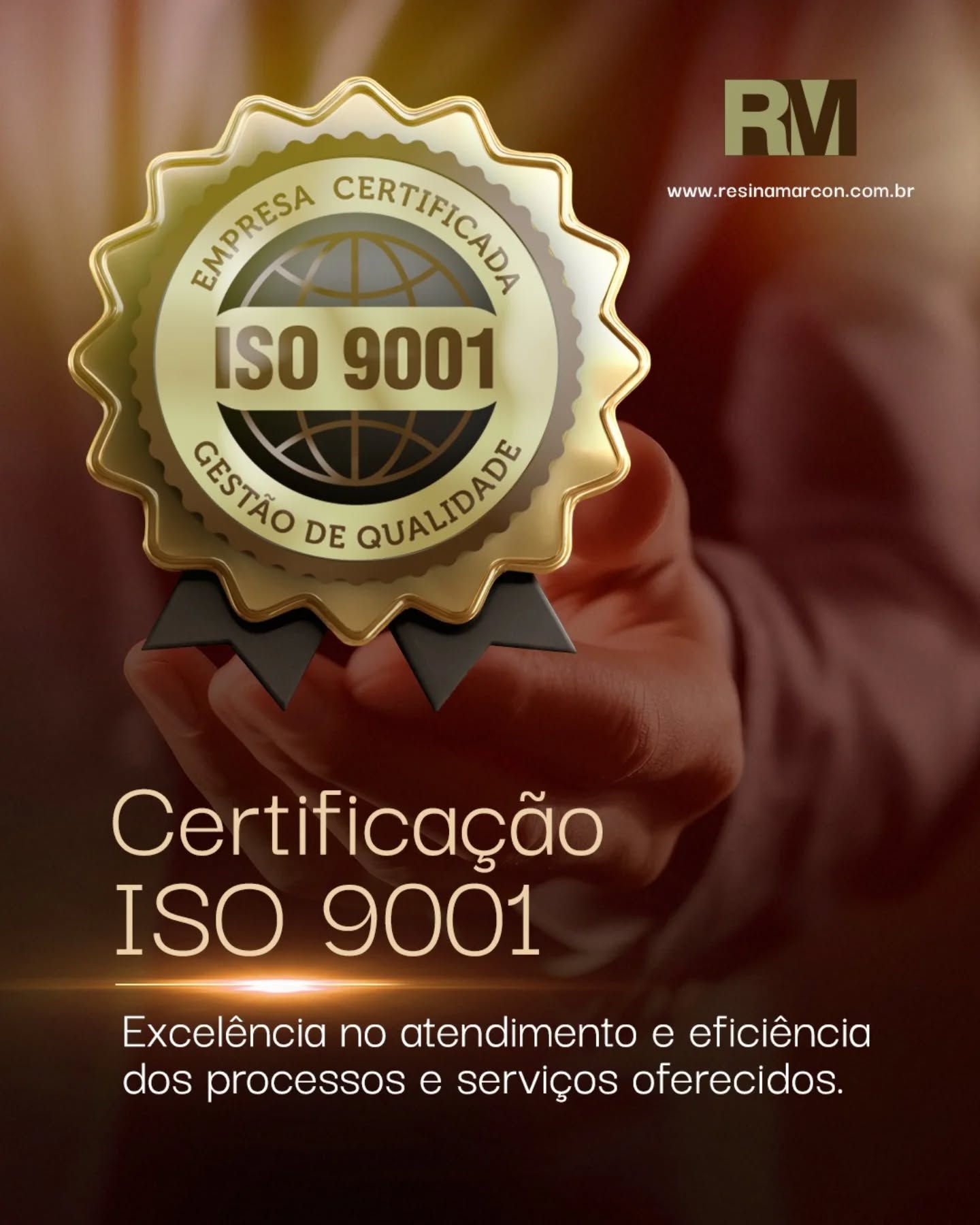 Nosso compromisso é com a qualidade.
Aderir aos padrões internacionais de gestão de qualidade (como a ISO 9001) demonstra nosso empenho em fornecer serviços que atendam ou superem as expectativas dos clientes.
#Qualidade #Compromisso #Equipe #MelhoriaContinua #ResinaMarcon