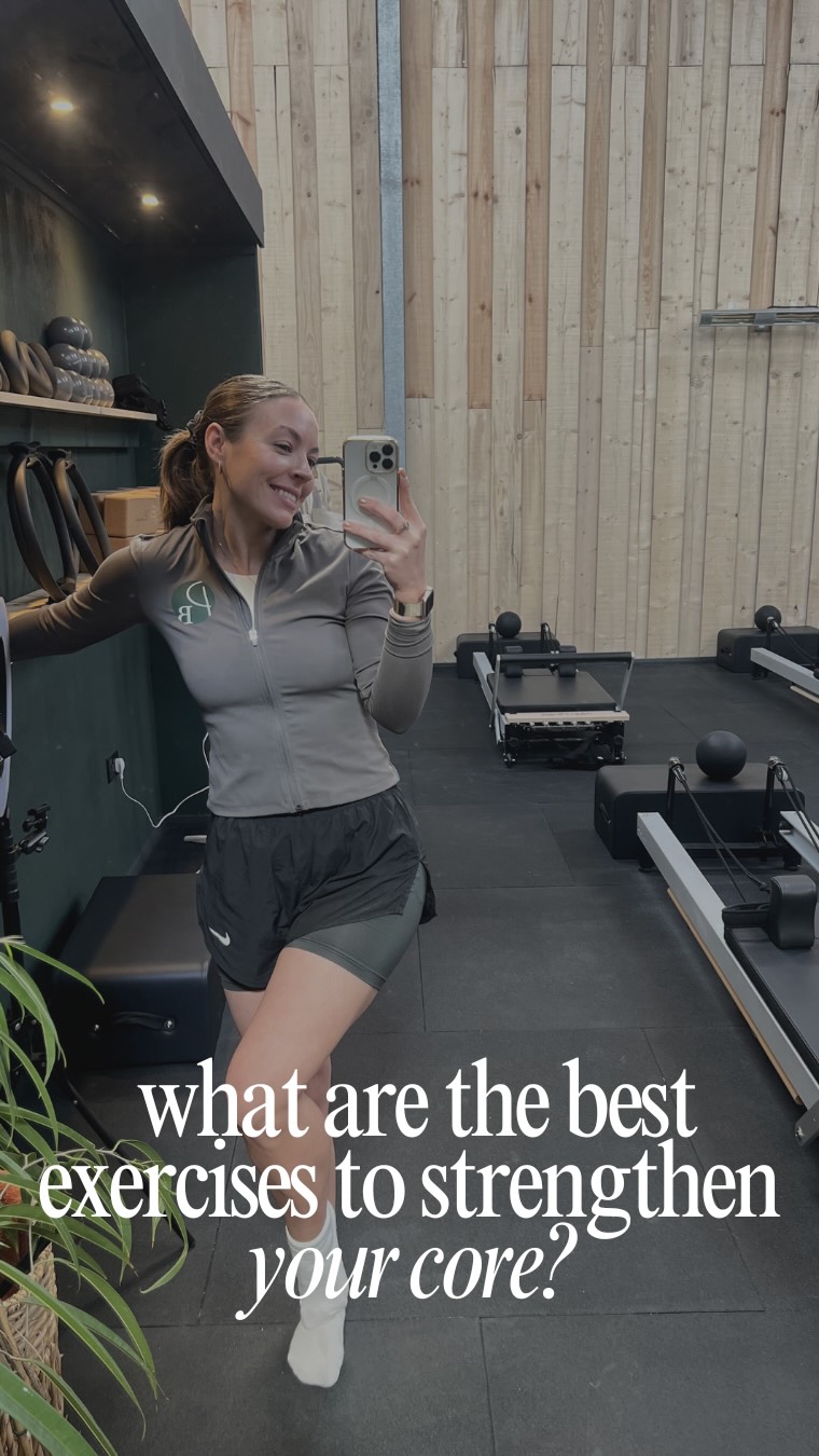 What are the best exercises to strengthen your core?
Essentially EVERYTHING!
The core is not just your abs, no amount of ab work will build a strong ‘core’.
The core is the centre of everything and implements the chest, back, abs, hips, glutes and feet!
Having a good core means being stable and grounded, being able to balance, being able to hold a weight overhead securely, being able to move fast and change direction, being able to hold your own body weight.
So, if you truly want to build your core, let’s do a bit of everything, and Pilates is an amazing place to start!
At The Pilates Barn we are here for your movement education not just for ‘the burn’ 🙌🏼✨
#reformerpilatesselby #selbypts #selbygymuk #pilatesselby