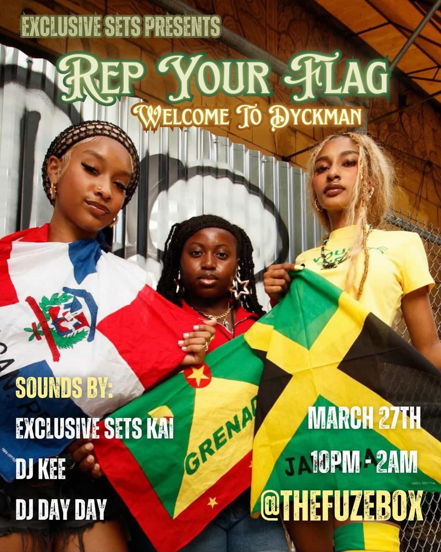 Need plans this weekend? Check out Rep Your Flag, coming once more to The Fuze Box! 🎶🎵
More info @thefuzebox