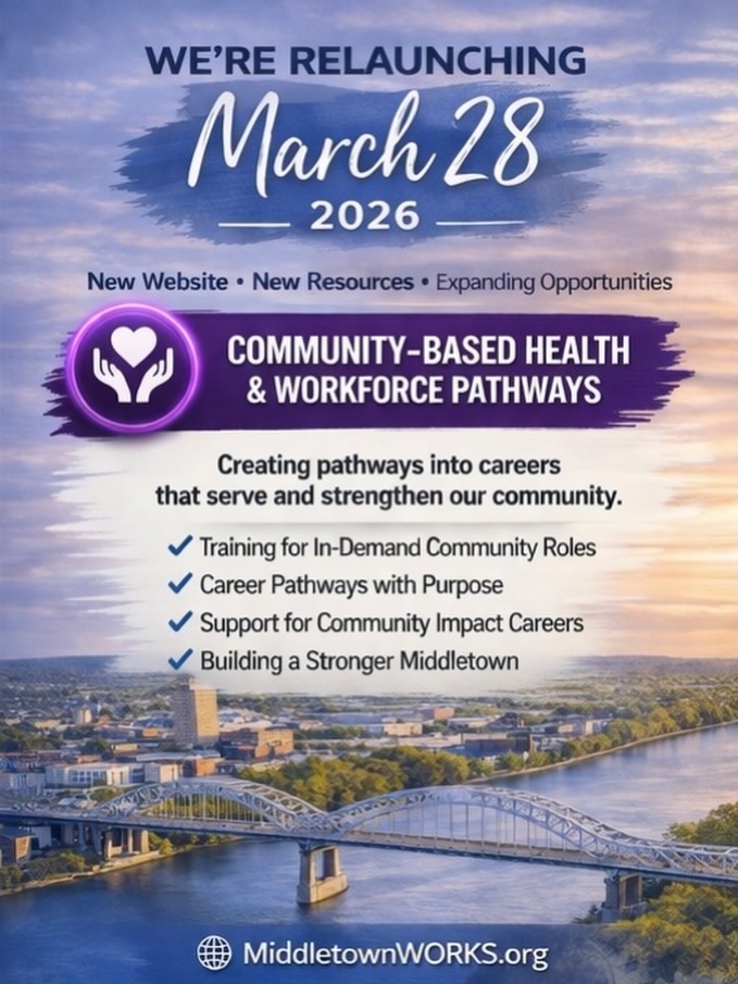 Some career paths don’t just change your life, they impact your community.
This #CareerPathway focuses on creating opportunities in roles that strengthen and support the people around us.
It’s about purpose-driven work, community impact, and building something bigger than yourself.
When individuals grow, communities grow. 🌱
📅 Launching March 28
🌐 MiddletownWORKS.org
Drop a 💜 if you want to do work that truly matters.
.
.
#SingleParents #CommunityImpact #MiddletownCT