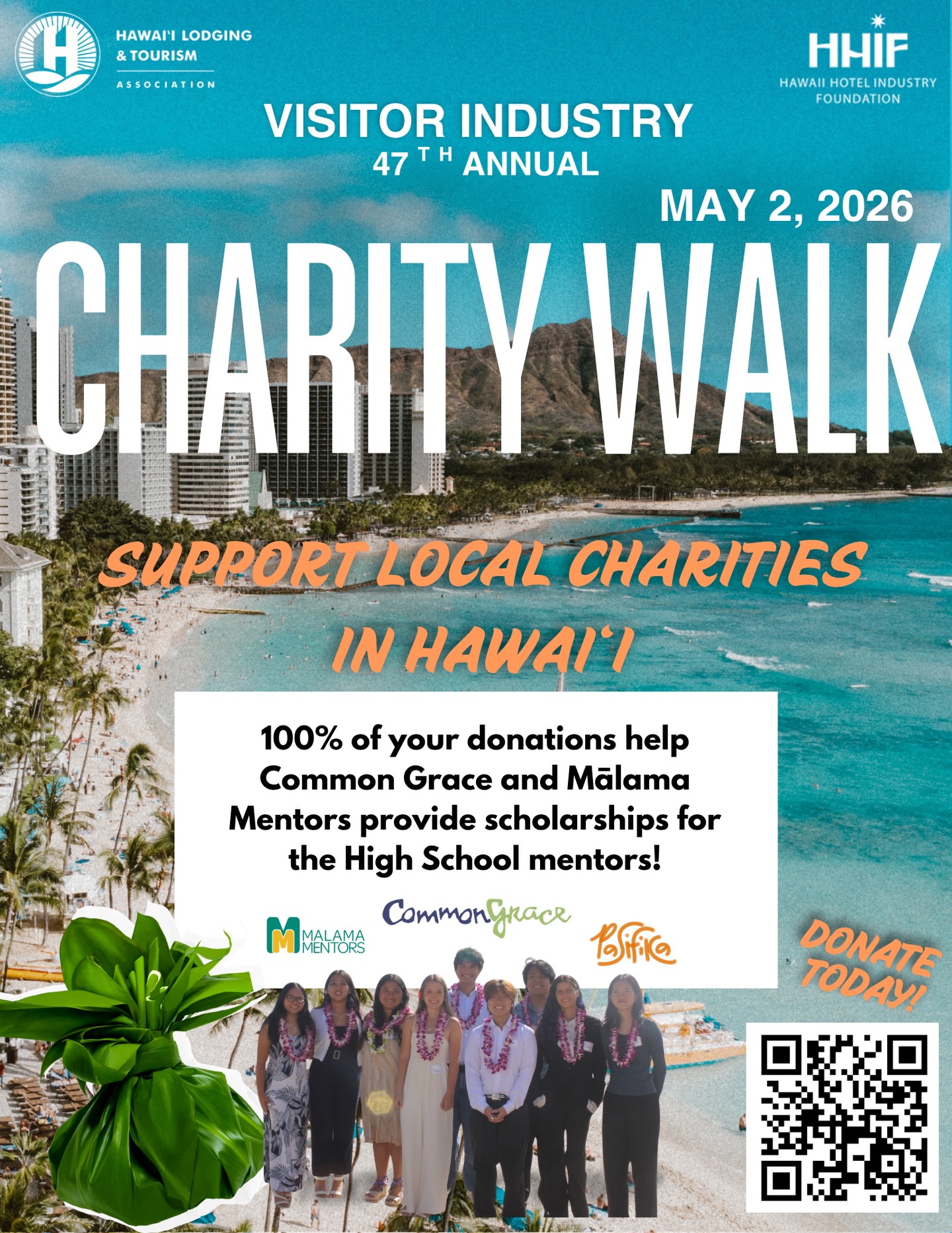 Walk. Give. Make a difference. 👟
Join us for the Charity Walk on Saturday, May 2nd!
Location: Ala Moana Beach Park - Magic Island
Time: Bright & Early - 7AM 🌞
Link in bio to sign up or support 🤍