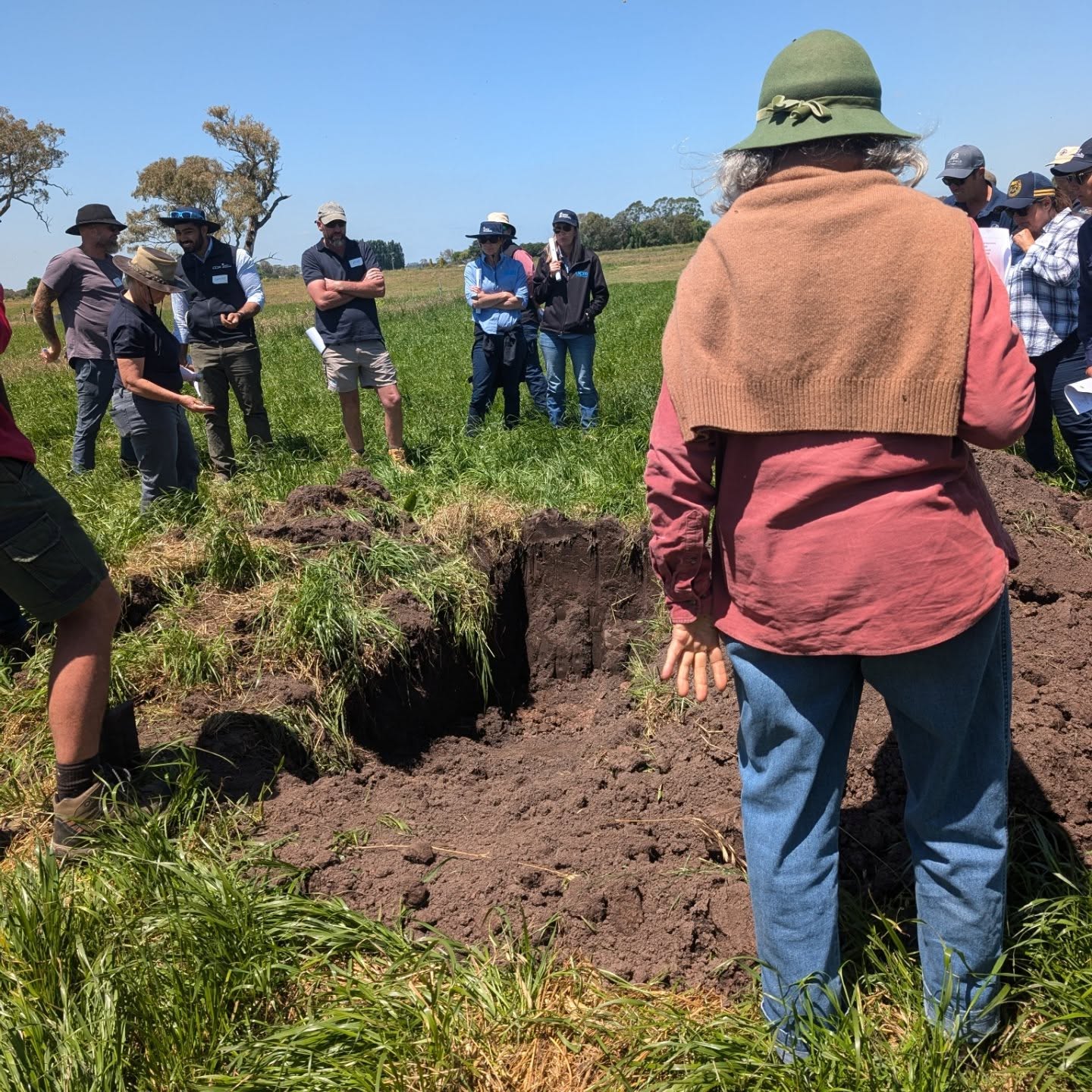 The Newry Regenerative Agriculture Demonstration Project field day was a great success. Many local producers and industry professionals were engaged and intrigued with the nutritional information provided from David Huggins. It was fantastic to see what was happening underneath. #soilhealth#regenerativeagriculture#local#knowledge#sharing