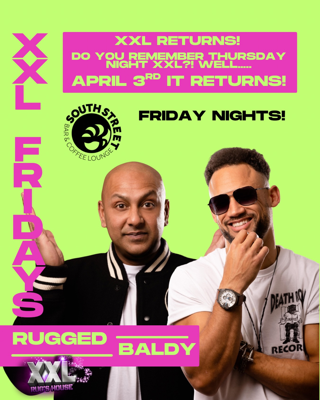 Friday nights in Southend just got a serious upgrade. 🔥
We’re bringing the energy back to the nightlife scene, and it starts 3rd April 2026.
Say hello to XXL Rugs House courtesy of the legends @ruggednbaldy landing every single Friday.
Expect nothing but the best:
🎧 R&B • Hip Hop • Dancehall • UK Funky • Alternative commercial bangers
This is more than a night out, it’s a movement.
We’re here to bring the vibe back. Now we need you to show up and be part of it.
📍 Guaranteed entry? Grab your FREE ticket now, link in bio 🎟️
Don’t sleep on this. Let’s pack it out.
🔗 free entry tap here - https://www.eventbrite.co.uk/e/xxl-fridays-hip-hop-rnb-uk-funky-dancehall-more-essex-tickets-1985455245085?aff=oddtdtcreator
#southendnightlife #yoursouthend #leighonsealife #visitsouthend #visitsouthendonsea