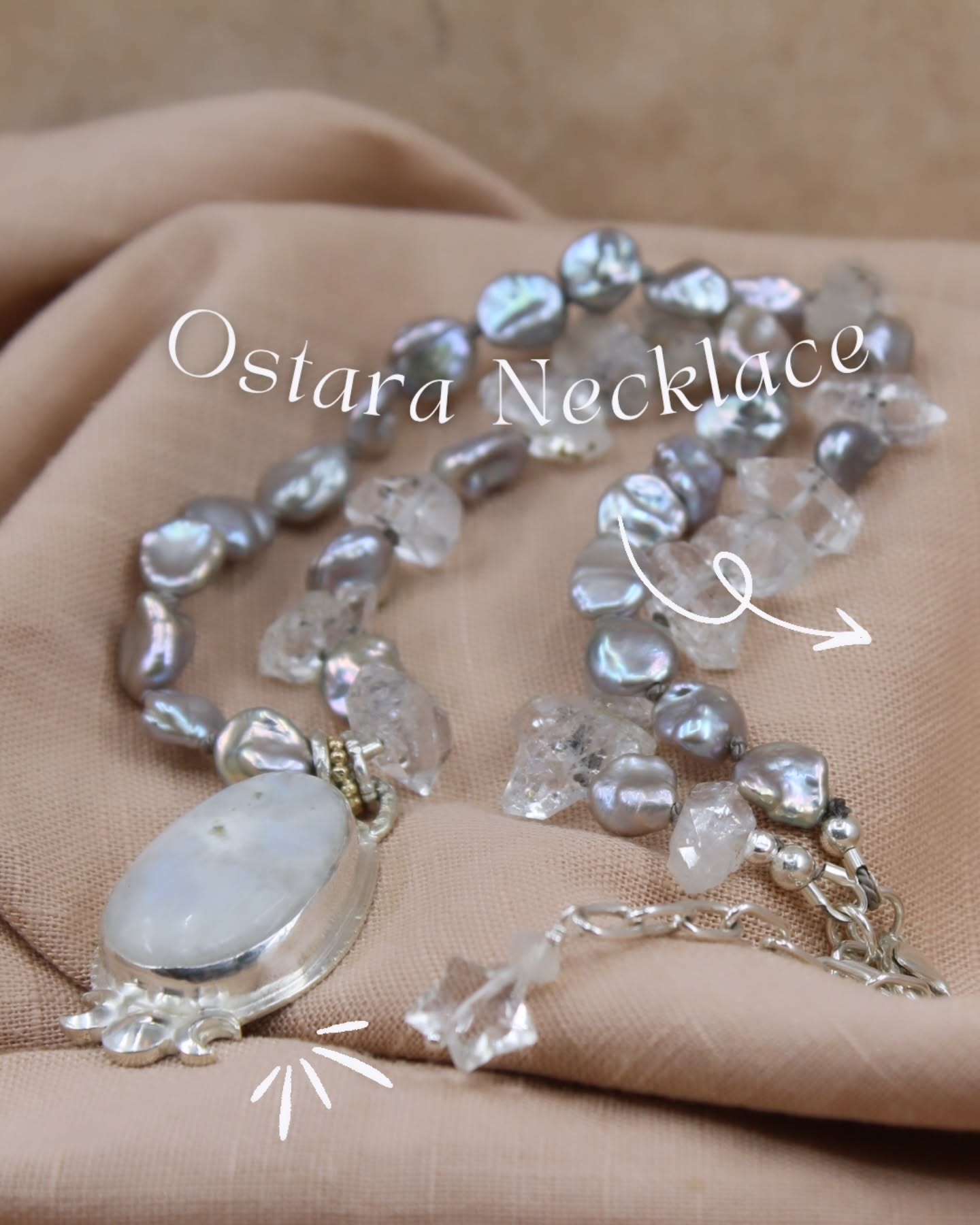 ⨠Ostara Necklace āØ
Created in honour of the season of renewal, this piece is centred around an egg-shaped rainbow moonstone ā a symbol of new beginnings, intuition, and the potential of what is yet to unfold.
Paired with the Triple Goddess and a strand of keshi pearls and Herkimer diamonds, it carries a balance of softness, strength, and quiet transformation.
A wearable reminder that growth is always happening ā even when you canāt yet see it.
⨠One of a kind
⨠Available online & in the studio
#Ostara #MoonstoneJewellery #GoddessJewellery #HandmadeJewelleryUK #JewelleryWithMeanin