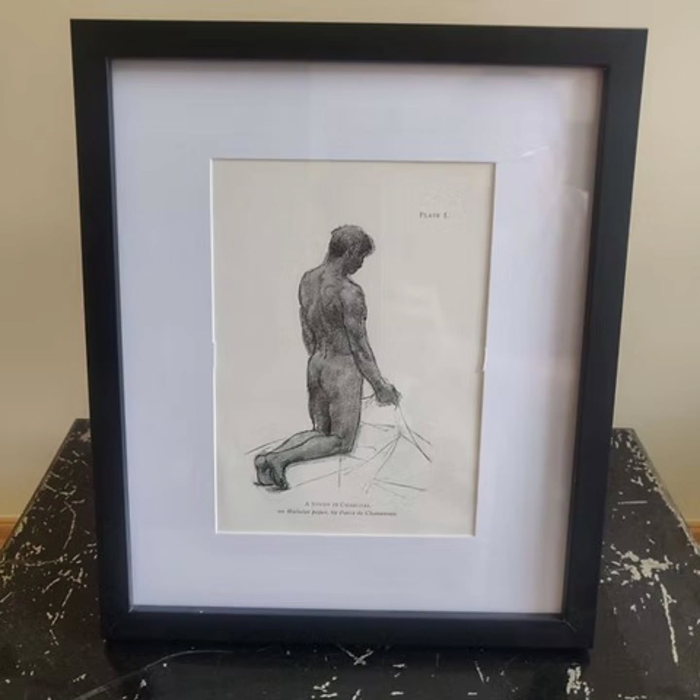 Antique print from the book studies if the human figure 1918 | https://share.google/H7DNObrpLaozrnGT7 #stufftoyouandme