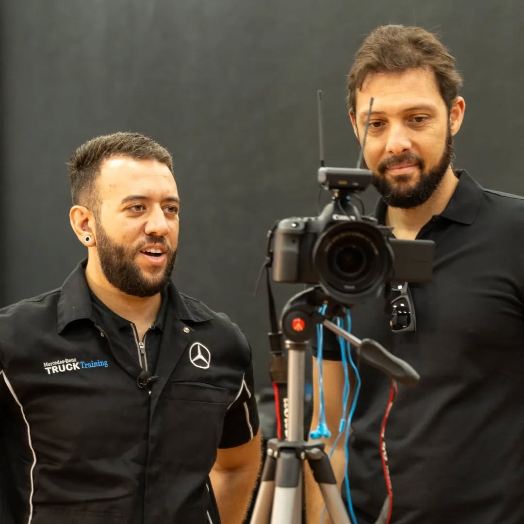 Gravações dessa quarta feira na Mercedes-Benz Campinas /SP