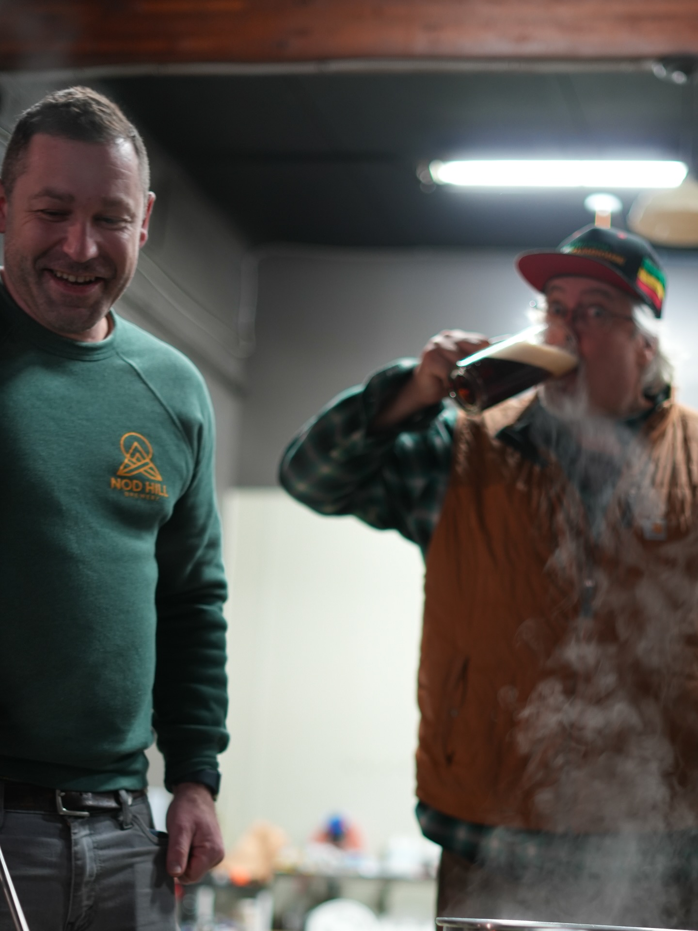 St Paddy’s just ended - and we just KNOW you’re all wondering the same thing…..
you wanna know where the gold at.
Look, we’ve been wondering too. But don’t worry, we have secured the gold & we are ready to share it with you. (I mean, just look at that 3rd slide😮💨)
We have just kegged our Newsylum x Nod Hill Brewery collab beer, a German Maibock with a honey-like gold caramelization. And it’s called 𝕎𝕙𝕖𝕣𝕖 𝕋𝕙𝕖 𝔾𝕠𝕝𝕕 𝔸𝕥 .
Newsylum will be hosting a release party on Sunday 3/29 at 1pm - and you’re all invited, so stop in!
This will be a “”Bierstacheln”” event outside around a bonfire - we’ll be poking beers with a hot “”Stachel”” which caramelizes residual malt sugars and instantly creates a warm, creamy, toasted marshmallow-like head on the beer (last slide for reference). Bierstacheln is a traditional technique dating back to at least the 16th century in parts of Germany. It involves heating a metal rod until it’s red-hot and then briefly plunging it into a stein of beer.
It’s particularly associated with springtime celebrations like Maifest, where seasonal beers like Maibocks & Dopplebocks are enjoyed.
So come by and hang out - there might even be some special collab mugs available for purchase.👀