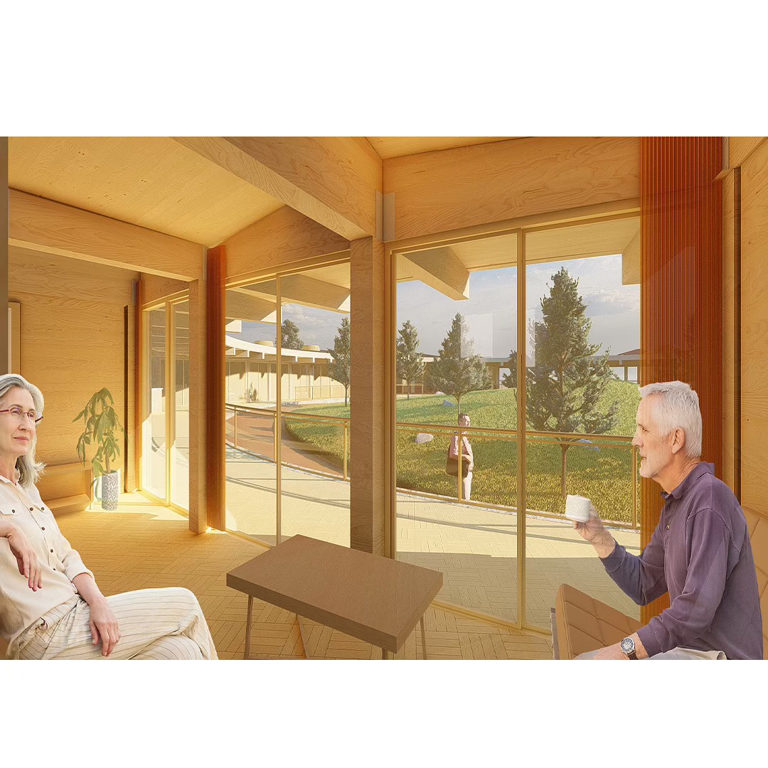 Project 3
Eco Hotel Catalonia
Named after the Tavertet living Catalonian philosopher, Raimon Panikkar (1918-2010). The Raimon Panikkar Hotel design follows this philosophers ideas around the interconnection between nature and humanity, rather than commercially exploiting the site with a human-centric, solely view-oriented volume. The hotel places nature at its center and raises environmental awareness among visitors.
Built with local granite and wood/clt in a strict 3m grid alone, the construction is completely prefabricated in elements; lowering construction effort and environmental impact.
The granite walls carve out of the mountain and are topped with a light wooden construction that reflects the surrounding nature where the trees grow out of the cliffs. A site visit showed a natural spectacle, defining the genius loci.
Due to the climatic conditions of the Pre-Pyrenees in combination with the Panta de Sau, intense morning fog develops.
A low-tech design with fog collectors and solar chimneys can harvest the fog and create natural ventilation. The naturally collected water and the solar panels on the roof allow the hotel to function primarily self-sufficient.
Beneficial impact on the local community, the hotel creates jobs for regional employees. Guests can stay for a few hours or several weeks and enjoy the local cuisine, relax in the spa, visit workshops for sustainable tourism and species protection, and above all reconnect with nature.
#architecture #architect #rendering #architectural #lumion #hoteldesign #masterthesis #circle #bestnewarchitects #modelarchitecture #potd #new #realestate #design #designhotel #larsenliverpool #architecturecompetition #woodarchitecture #ecofriendly #newpost #architecturelovers #studentwork #archiporn #archigram #hotel #newartist #arquitectura #arch #discover #architecture_hunter