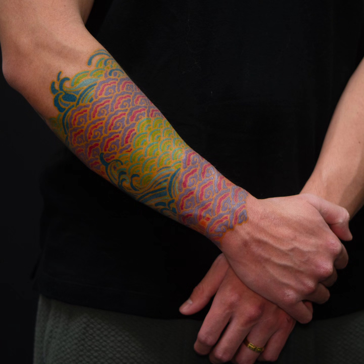 Japanese patterns full color tattoo by resident artist @kevinligabue
Oakland California bay area