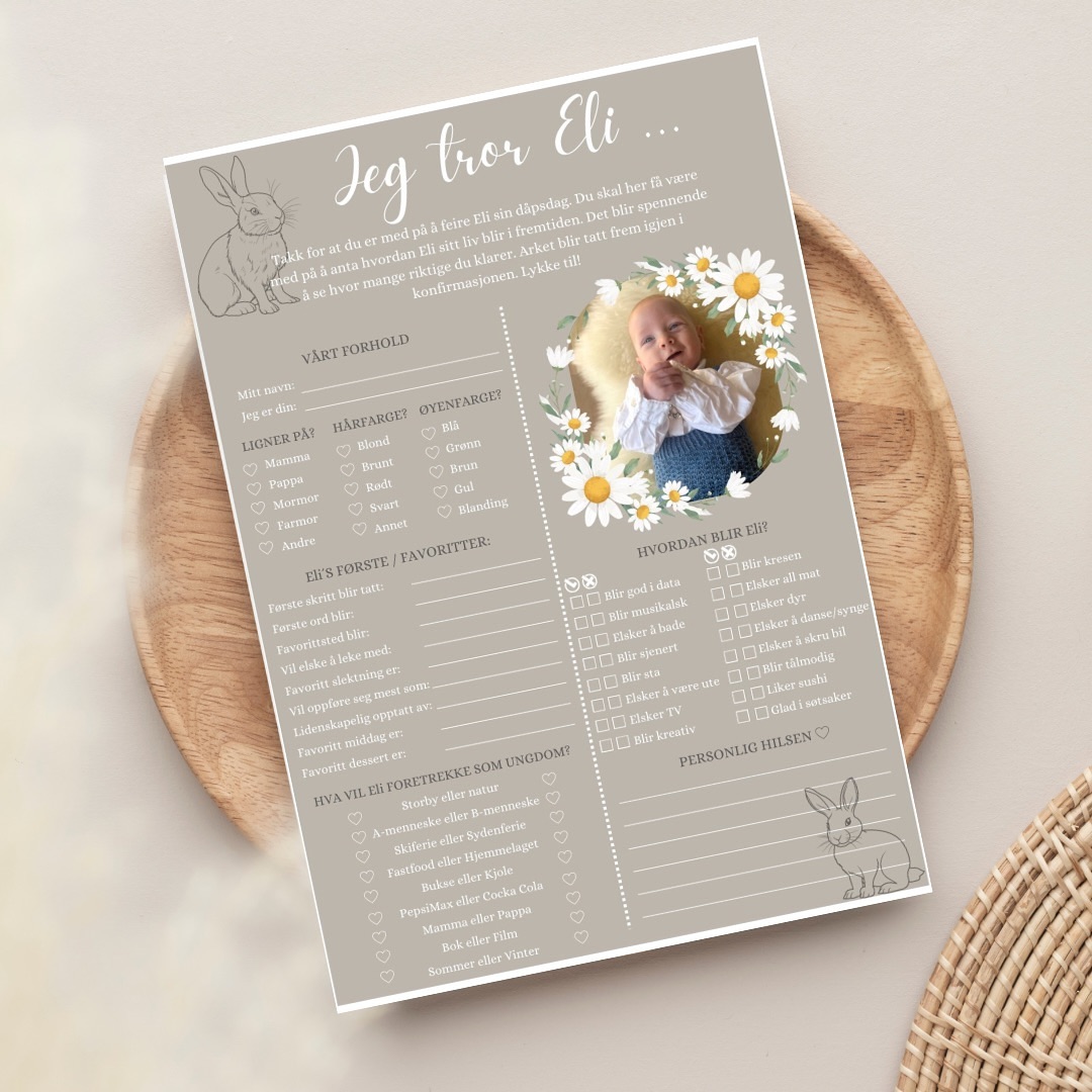 Husk at du kan få filene akkurat slik du ønsker. Da alt av oppsett og tekst kan endres og justeres🌸
Deler ut gratis fil til de som ønsker å dele bilder med meg/deler i grupper etc.. 🤍
Koden Baby24 gir 20% i nettbutikken nå ✨
#dåp#navnefest#dåpsark#navnefestark#spådomsark