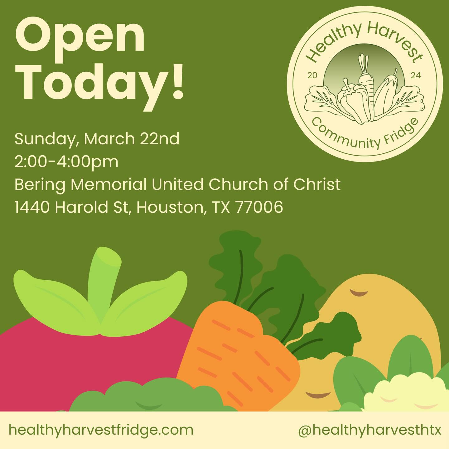 We’re back for our second March opening! Hope to see you all there 👍