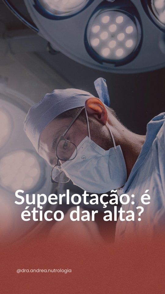 Você tem a impressão de que os hospitais estão cada vez mais cheios? Isso não é uma impressão, é real. Assista ao vídeo completo no Youtube Dra.Andrea Nutrologia e saiba mais sobre a política de desospitalização de pacientes adotada pelos hospitais.
#desospitalização #bioetica #bioética #altahospitalar #nutrologia #ciência