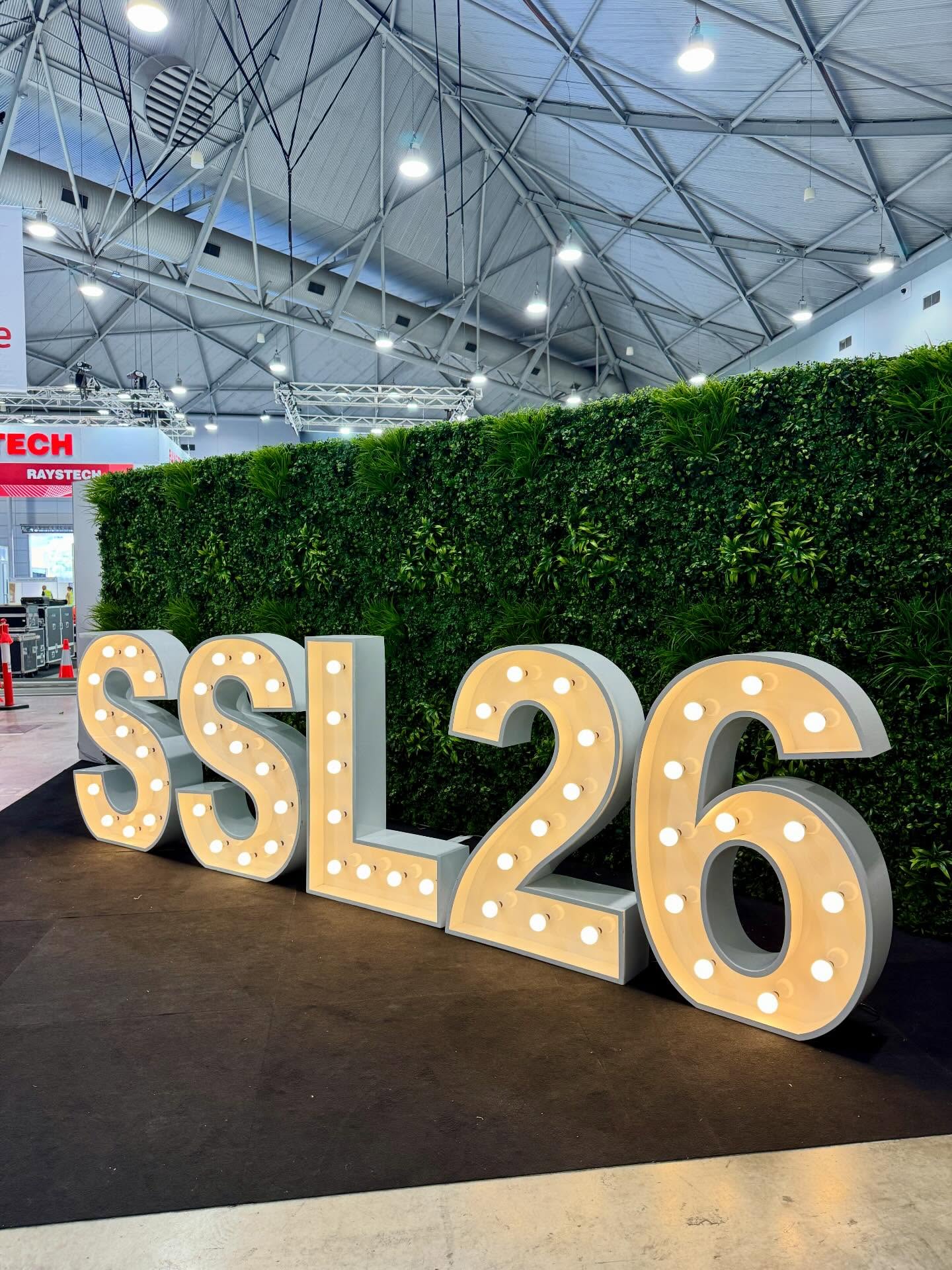 Solar & Storage Live 2026 ⚡️at BCEC
with our signature 1.2m big light up letters