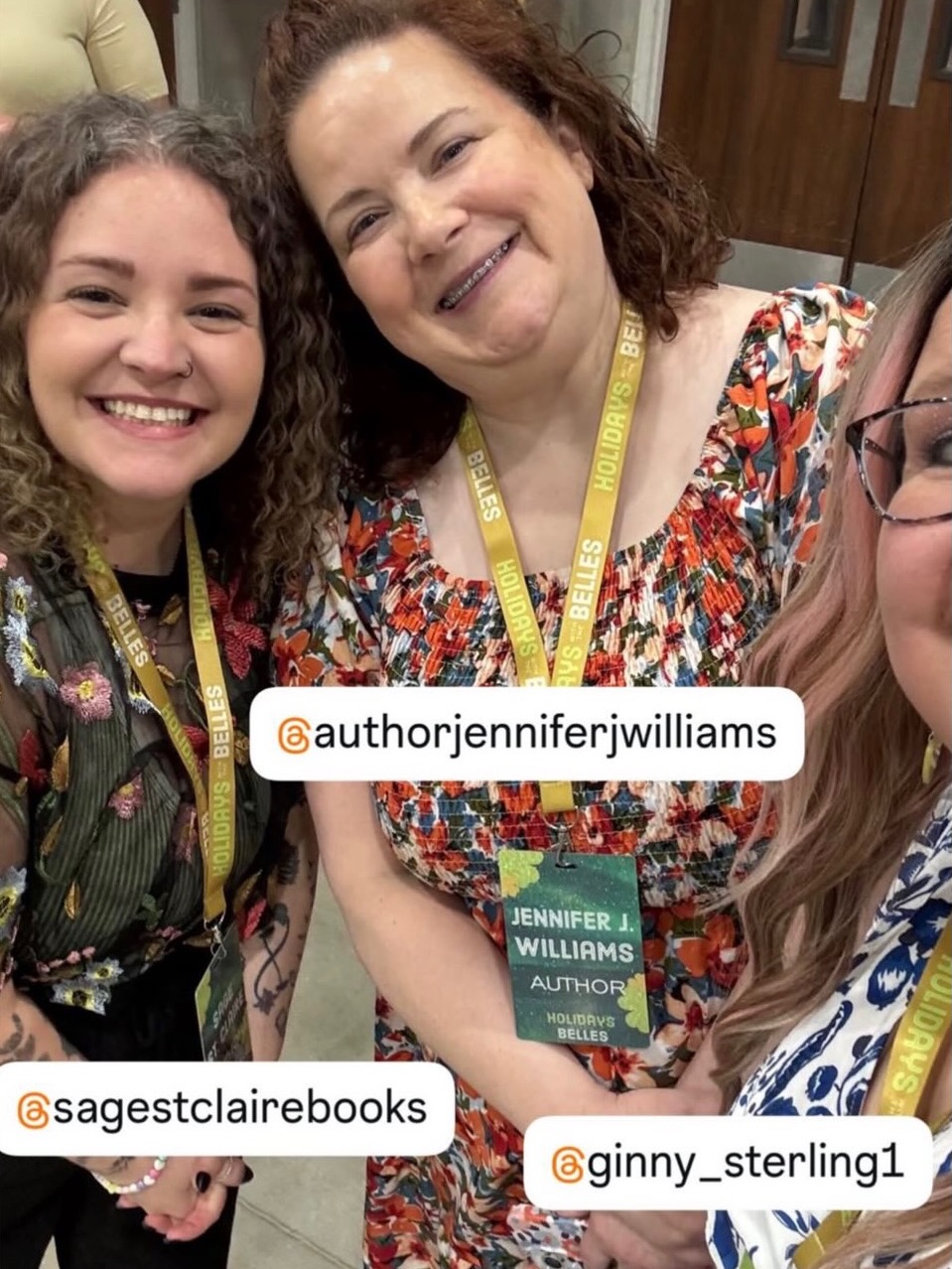 Holidays with the Belles was, as every Belles event always is, an INCREDIBLE experience! We laughed, we made new friends, Mr St. Claire took his signature close up picture of my face 😆
It’s never goodbye, only until next time 🖤
If you have more pictures of us together, please post them and tag me!! I love to see all of my awkwardness in the light of day 🤷🏻♀️