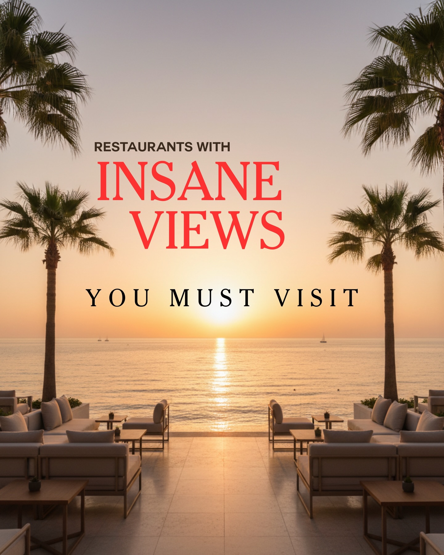 The best meal you’ll ever have won’t just be about the food. It’ll be about where you’re sitting when you eat it. See for yourself.
#restaurantswithviews #scenicdinning #luxurytravel #finediningexperience #travelandfood