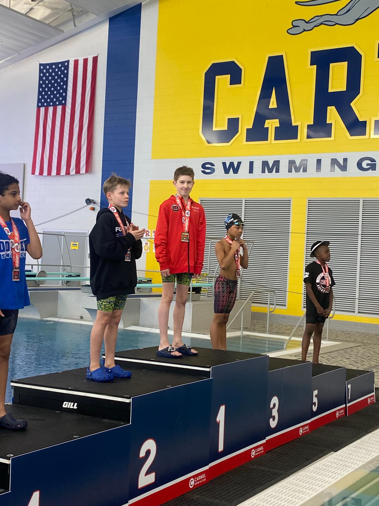 IN Age Group Short Course Champs:
Boys 10&U 50 Free:
Maddox Mackrell - State Champion