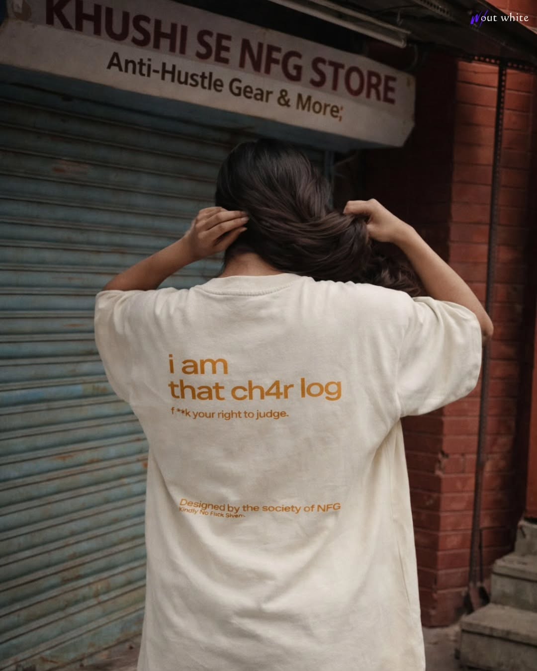 @wout_white felt cute, might change the original design a little bit.
Will be launching tomorrow at 12:30PM.
It's all about bhad me jaye 4 log.
#humour #indiangirls #indianfashion #streetwears
#quotesdaily