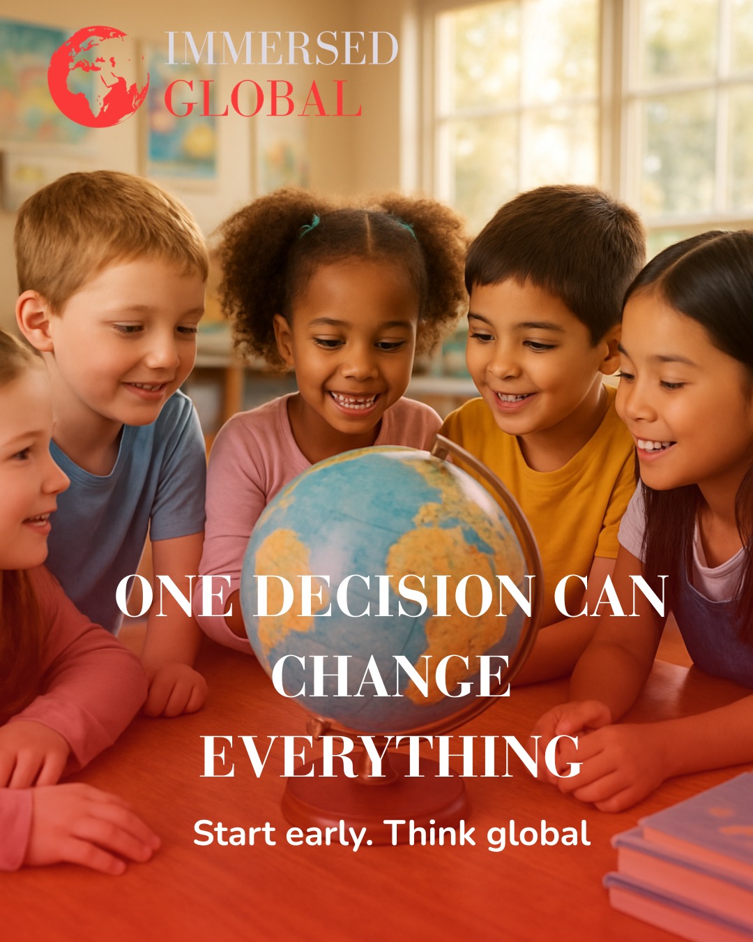 The future your child steps into is shaped by the opportunities you give them today. Language learning is more than just words it builds confidence, strengthens communication, and helps children connect with the world in meaningful ways. These are the skills that prepare them not just for school, but for life.
Through immersive experiences at Immersed Global, children gain the tools they need to grow, lead, and thrive in a global world.
✨ Give your child an opportunity that lasts a lifetime.
#ImmersedGlobal #GlobalEducation #YouthDevelopment #SpanishForKids #FrenchForKids #DMVParents