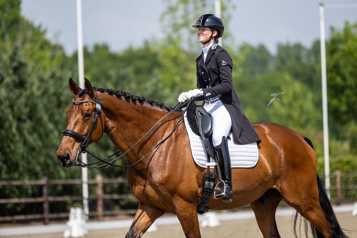 K&U Schijndel
Thursdays competition with Henderson✨ We had a great 4th place with 68.7%. We’re becoming better and better every single time
So proud of him❤️
Fridays competition with Dordogne✨
We made some small mistakes but we keep training & training❤️