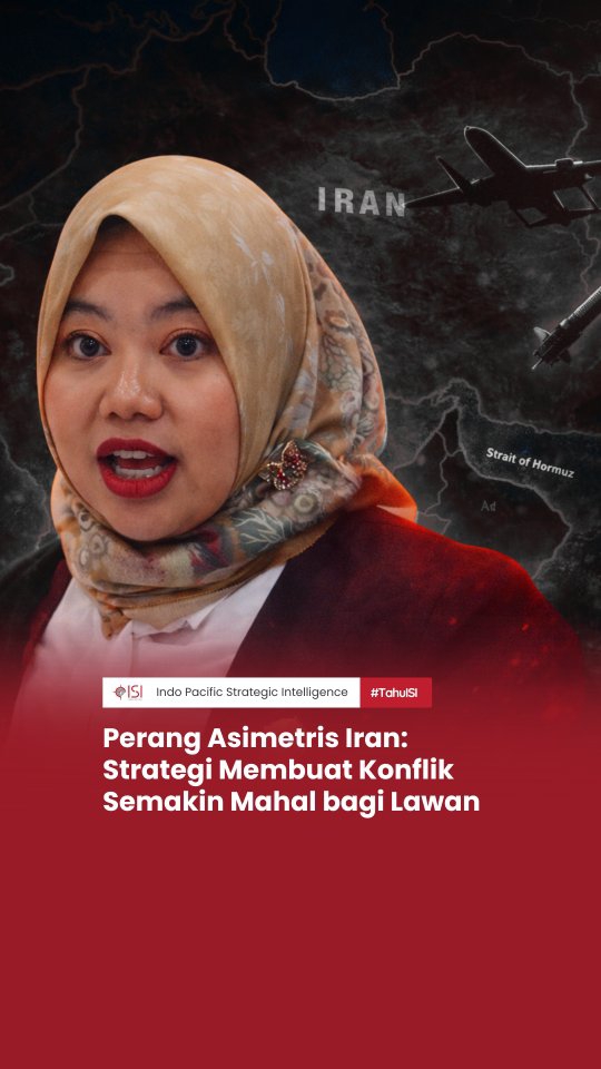 Keterbatasan sumber daya sering kali mendorong aktor yang lebih lemah untuk melakukan transformasi strategi. Dalam kerangka asymmetric warfare, Iran merespons tekanan dari United States dan Israel melalui adopsi pendekatan cost imposition.
Pendekatan ini bekerja pada satu prinsip utama: memaksa lawan menanggung biaya konflik yang lebih tinggi dengan menargetkan pusat gravitasi kekuatannya. Iran menerapkannya melalui tiga vektor utama: penggunaan drone dan rudal berbiaya rendah untuk menciptakan ketimpangan biaya dalam proses intersepsi, tekanan di Strait of Hormuz yang berpotensi mengguncang sistem ekonomi global, serta pemanfaatan jaringan proksi seperti Hezbollah dan berbagai milisi di Irak guna menjaga intensitas konflik.
Strategi ini menekankan efisiensi dalam menciptakan beban jangka panjang bagi lawan. Dalam konteks ini, tujuan perang tidak semata memenangkan pertempuran, melainkan menguras daya tahan, anggaran, dan stabilitas lawan secara konsisten hingga mencapai titik kulminasi konflik.
Wawancara Fauzia G. Cempaka Timur, Peneliti Senior ISI, pada 15 Maret 2026 bersama Kompas TV.
#TahuISI #Geopolitik #AsymmetricWarfare #Iran #RiseForTheNation