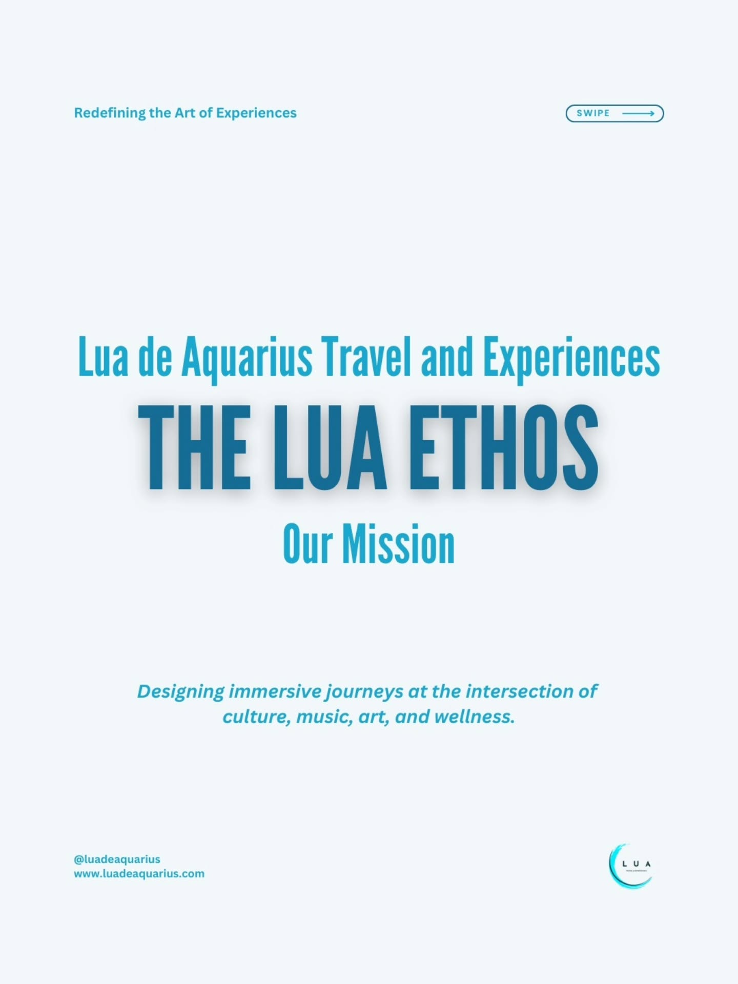 Lua de Aquarius Travel and Experiences is a boutique experience design and travel production organisation creating immersive journeys at the intersection of music, art, culture, and wellness.
We produce our own curated experiences and collaborate with private clients and groups, facilitators,brands and organisations to design and deliver tailor-made experiences, retreats and cultural programmes worldwide.
From concept to execution, we transform ideas into meaningful, fully realised experiences.
Join an experience, work with us or create your own
www.luadeaquarius.com
Follow: @luadeaquarius
Barcelona / Rio de Janeiro - based • Working worldwide
Redefining the Art of Experiences ✨
*********************************************************
Lua de Aquarius Travel and Experiences es una organización boutique de diseño de experiencias y producción de viajes que crea experiencias inmersivas en la intersección de la música, el arte, la cultura y el bienestar.
Producimos nuestras propias experiencias exclusivas y colaboramos con clientes privados y grupos, facilitadores, marcas y organizaciones para diseñar y ofrecer experiencias, retiros y programas culturales a medida global.
Desde la concepción hasta la ejecución, transformamos ideas en experiencias significativas y plenamente realizadas.
Únete a una experiencia, trabaja con nosotros o crea tu própria experiencia.
www.luadeaquarius.com
Síguenos: @luadeaquarius
Barcelona / Rio de Janeiro - Sede • Operamos a nivel mundial
Redefiniendo el arte de las experiencias ✨
#luaexperiences #barcelona #riodejaneiro #experiences #worldwide