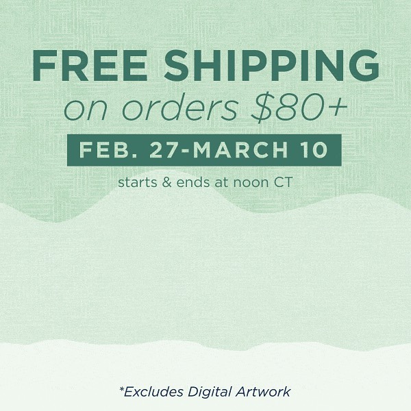 Launch Monday coming tomorrow!!! Don’t miss this Promo…FREE SHIPPING till March 10th!