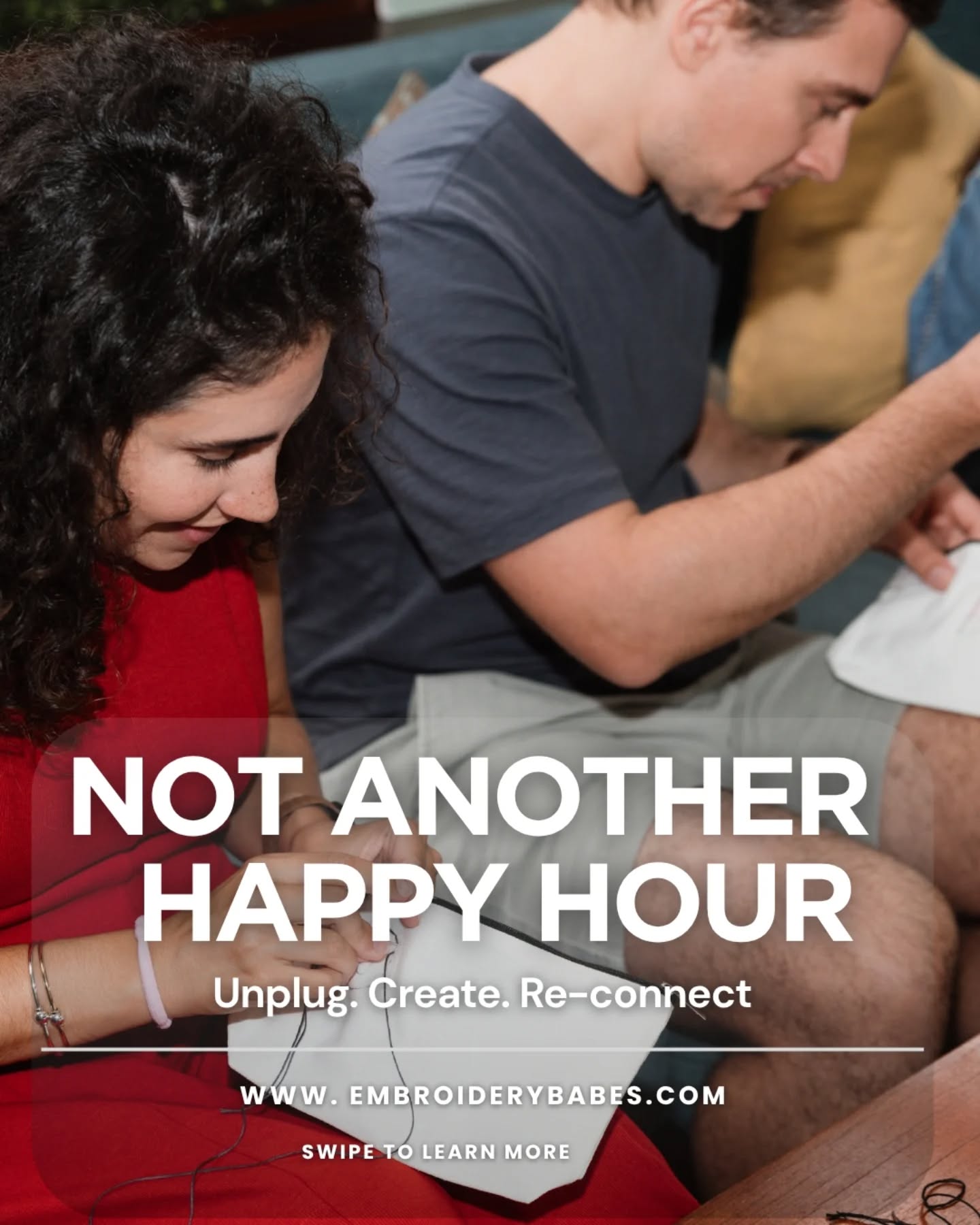 Tired of planning the same team events? Skip the happy hour.
Our embroidery workshops are a hands-on, elevated experience your team will actually enjoy — no pressure, no awkward icebreakers, just something different (and memorable).
Now booking Spring through the Fall
💌 michelle@embroiderybabes.com
Client: @riskified
Event Planner: @lovelyeventsnyc
Venue: @elsierooftop
#corporateevents
#teambuildingideas
#njbusiness
#nycevents
#ExperientialMarketing