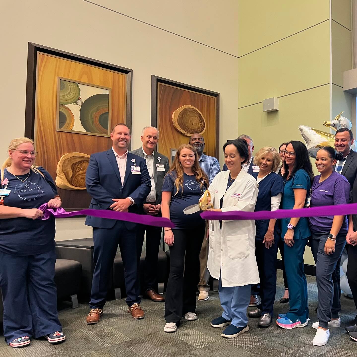 Tonight was our ribbon cutting for our new Labor and Birth Suites at Viera Hospital! It’s very bittersweet to leave Cape Canaveral but after seeing the completed unit I am very excited to be apart of this birth team and welcome the babies of Brevard into the world here! The rooms are spacious and beautiful and I can’t wait to catch a ton of babies in those nice big showers 🥰
#brevardcounty #midwife #cnm #hospitalbirth #midwife #newmom #newbaby