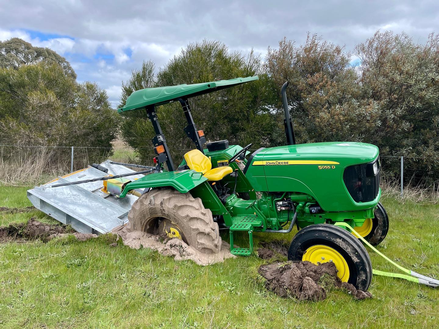 Zac having a normal one #johndeere