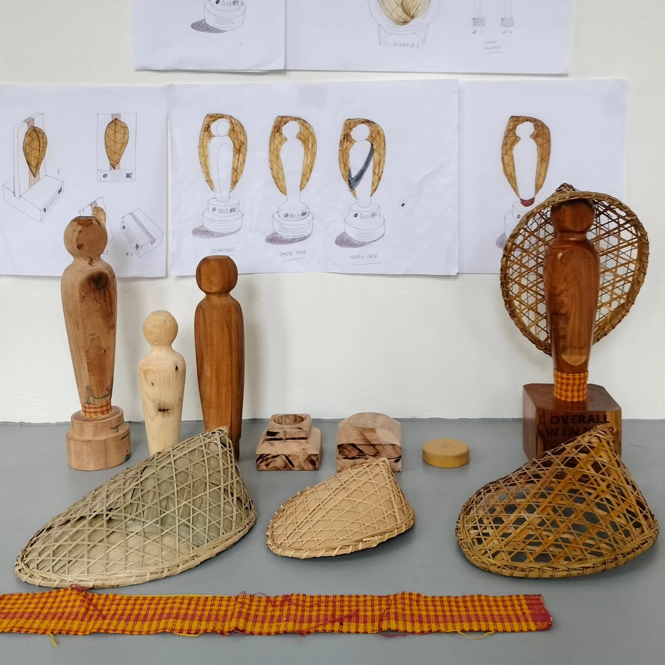 We're going behind the scenes today with our design process.
Our process is where the gold is at. Rarely in Design will we drive in the dark hoping to get where we need to go. We have roadmaps to help us get there.
Every map is different with every endeavour, so it's never a one size fits all.
With our most recent trophy design, we tinkered with:
1. Visual thinking from ideas to sketches
2. Sample selection, material sourcing and pairing
3. Prototyping and crafting
4. Test and repeat
This is why we value research and user-centricity at the onset paired with the understanding of material and making.
We love how this project turned out from the many iterations we had created.
More snippets are coming soon this week🌿
Let us know if there's anything specific you'd like to know.
#designthinking #measureddesign #localdesign #designprocess#productdesign #craft #material #user-centric #sustainabledesign #designmilk #designboom #designinspiration #northeastindiadesign #designstudio #industrialdesign #shillong #meghalaya