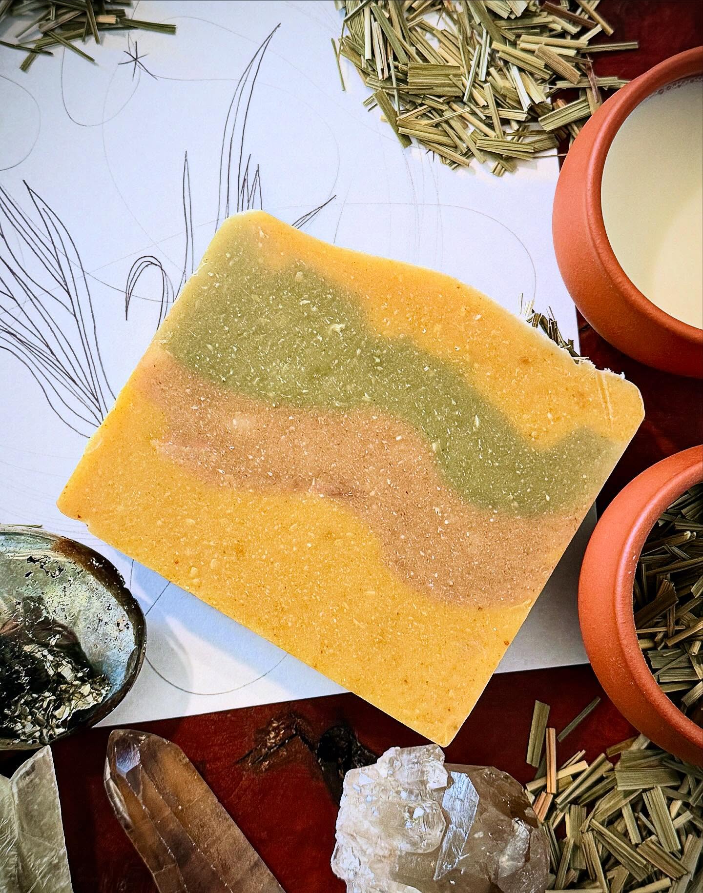Ahhhh… lemongrass… 🌿💛
😊
A bright and gentle lift…
Lemongrass for clarity, for freshness, for quiet daily alchemy. 💛🌿☀️
Coming soon…
✨ Spring Release — TOMORROW - THIS Friday, 3/27/26 ✨
“The sun is but a morning star.”
— Henry David Thoreau
#lemongrassalchemy
#springrelease
#artisansoap
#botanicalmagic
#lemongrasssoap 💛