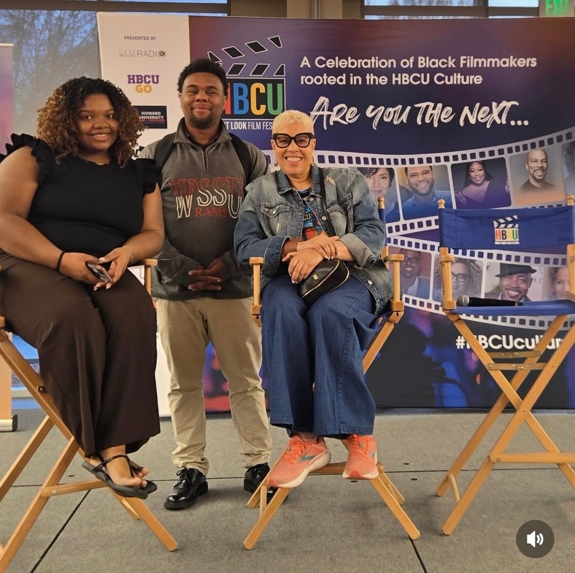 Just another wonderful stop on the “How To Be The Next” tour! 💫
Thank you to the staff and students of Winston Salem State University (@wssu1892) for such a warm welcome and panel discussion. Moderated by Howard alum, Alana McClellan and featuring a screening of Filmmaker Eric Yates (@hxkageyates) “The Midnight Marauder”. We had such a great time and hope to see you all again soon at this year’s festival in November!
Stay tuned for our next tour stop announcement and recap! Coming to an HBCU near you! 😉 #HBCUFL #HowToBeTheNext