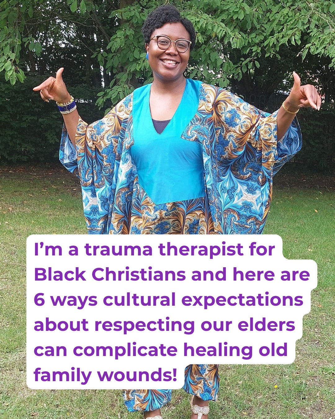 Healing family wounds doesn’t require rejecting your culture, your faith, or your respect for elders 💜
In fact, healing can allow adult children to relate to their parents with greater honesty and compassion.
It creates space to recognise the pressures and histories that shaped previous generations while also acknowledging the emotional needs of the present one.
Ready to be a cycle breaker? Click the link in my bio to book a free therapy introductory call 🦋
#IntergenerationalTrauma #TraumaTherapist #GenerationalTrauma #MotherWound #BlackTherapist