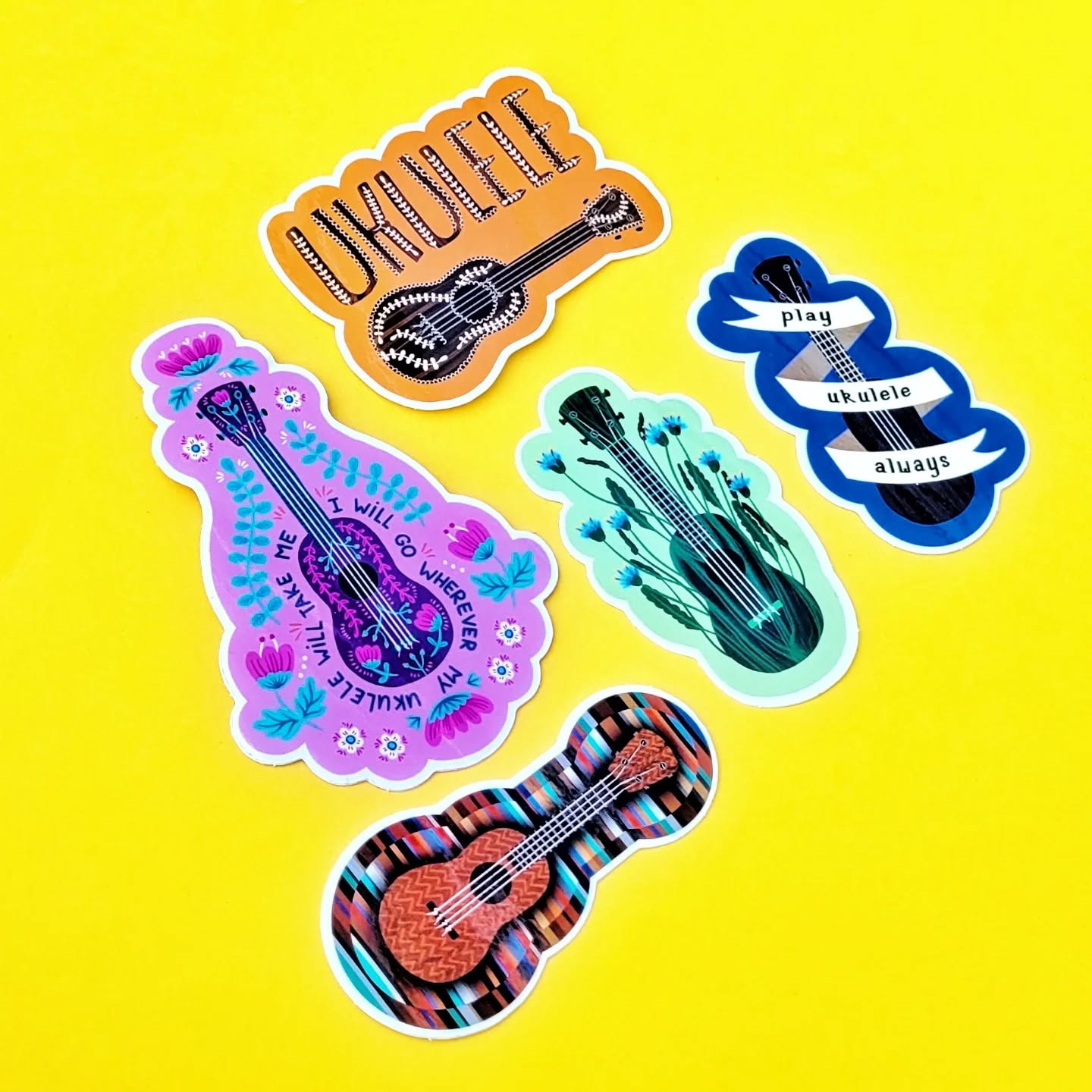 Still very much in love with these ukulele stickers! I still have some sets available! Just send me a DM for more info. 5 stickers = 5 euros (excl. shipping).
#ukulele #ukulelestickers #stickers #stickergame #stickercollection