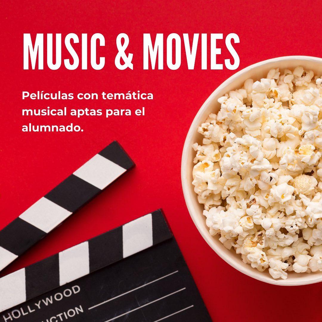 Películas en las que la música tiene un peso importante.
#movies #ost #musiceducation #educaciónmusical #músicaprimaria #músicasecundaria #películas #musicales #músicadepelículas #ideasparaclase #lalaland #whiplash #canta #amadeus #copyingbeethoven #elconcierto #untitled #westsidestory