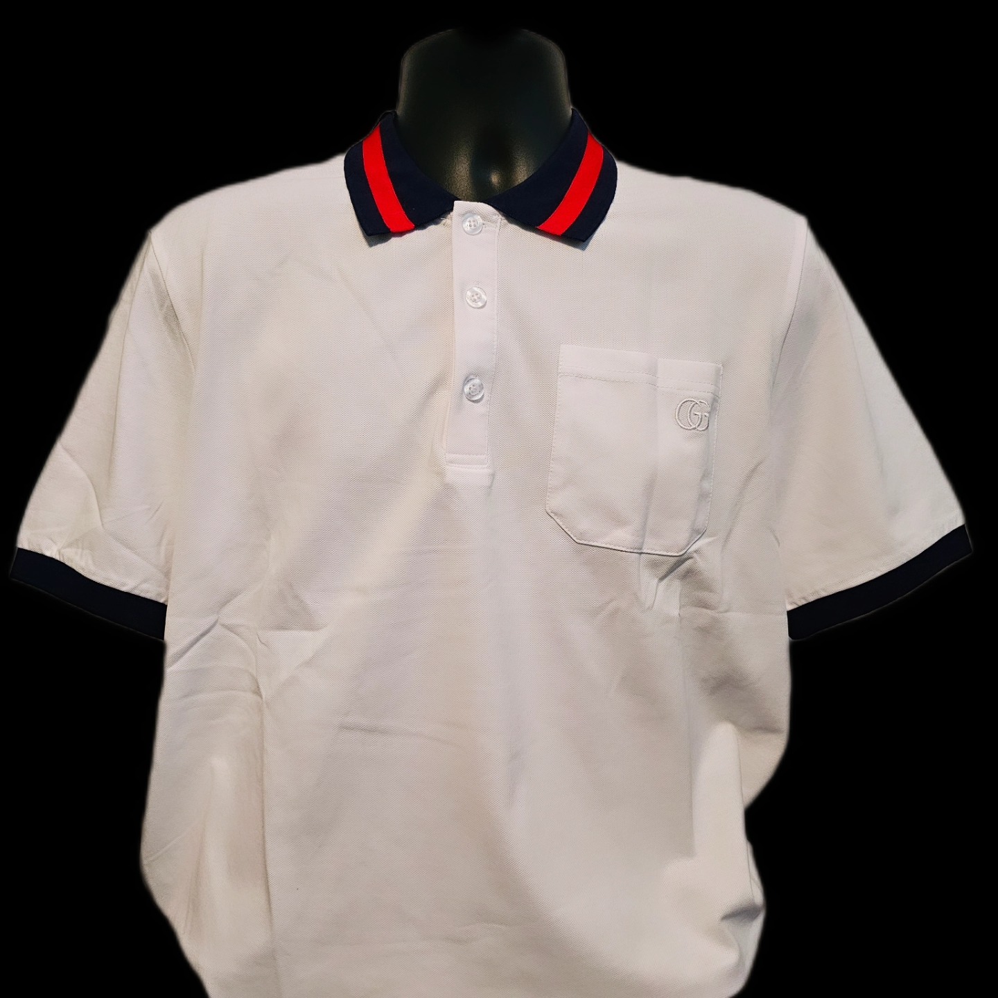 Men's GRG Collar Gucci Polo
Size: XXL
Condition: New
Retail: $560.00
Wright Way Wear: ๐DM FOR PRICE๐