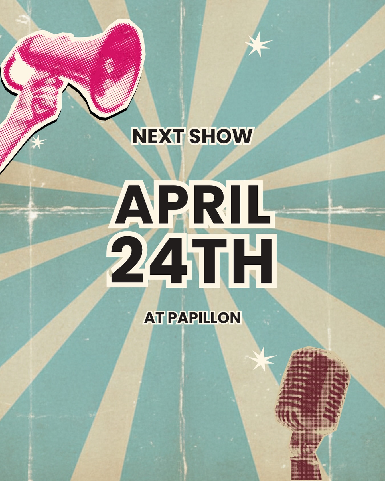 Don’t mean to give ya the whim whams, but April’s show is on it’s way to selling out…
Line-up’s wild. Get over to the website, see the acts & get your tickets 💥🕺🏽
—
www.standupinthebasement.com