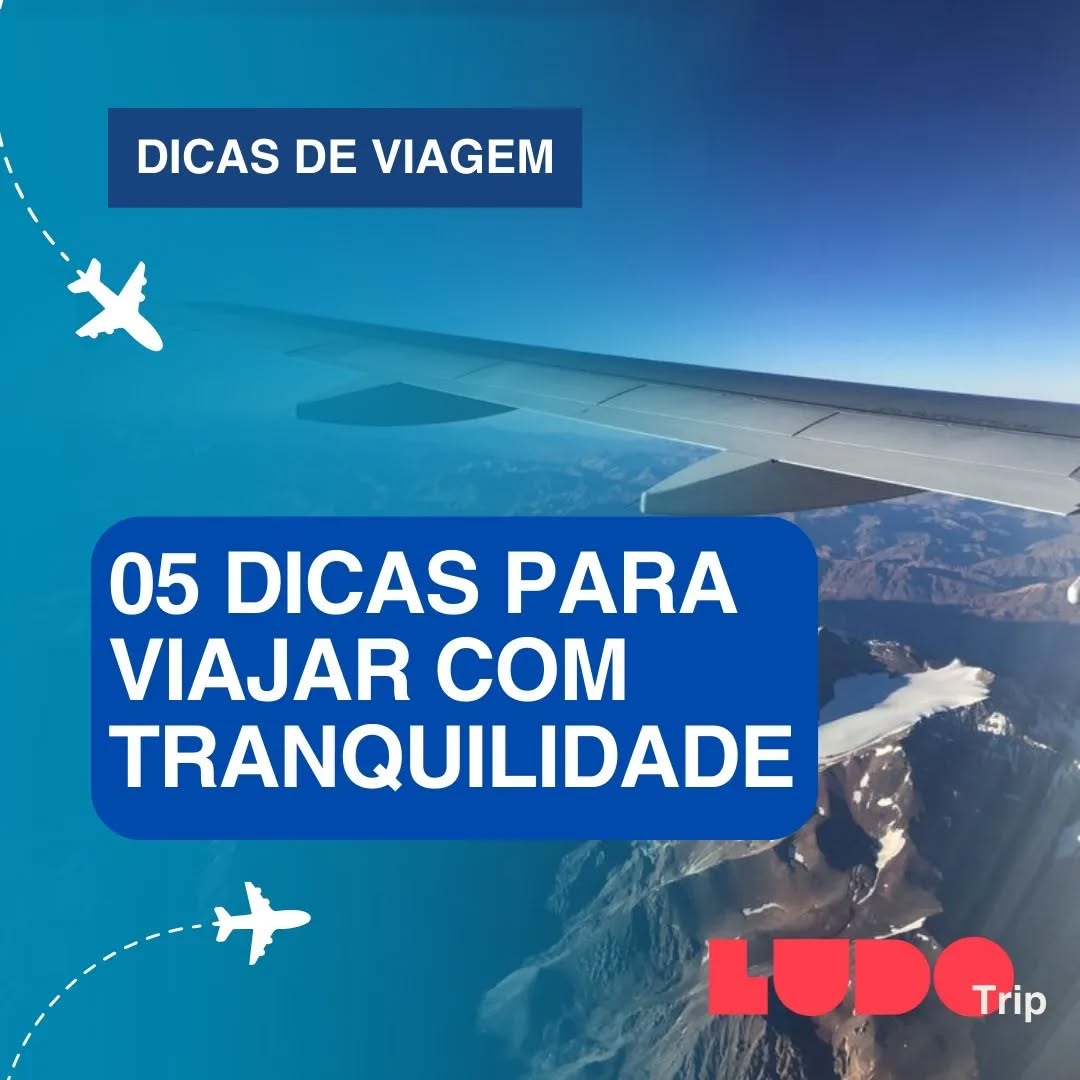 Viajar para fora pode ser bem estressante.
Pensando nisso trouxemos 5 dicas de viagem, para que você viaje com tranquilidade! ✈️🧳
Quer saber mais dicas de viagens, continue nos acompanhando!
Vem viajar com a gente!
#ludo #viagem #intercambio #dicas #esporte