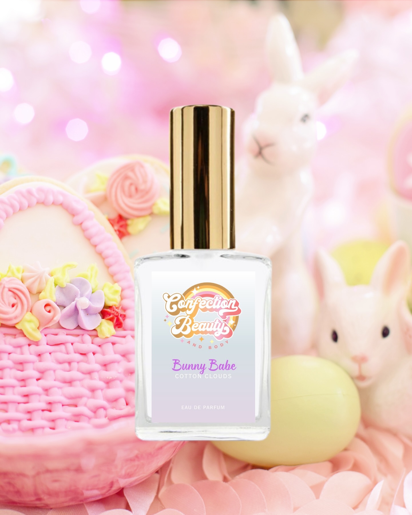 NEW RELEASE: 🐰 Bunny Babe Eau de Parfum
A soft and airy blend of berries combined with a vanilla sugar base, wrapping you in a comforting embrace.
Notes: Mixed Berries, Red Currant, Pink Cyclamen, Soft Petal Accord, Sugared Bloom, Vanilla Sugar, Creamy Musk, Light Amber
Just in time for Easter! 🐣 PREORDER NOW
Use code: WOMEN15 and receive 15% off.