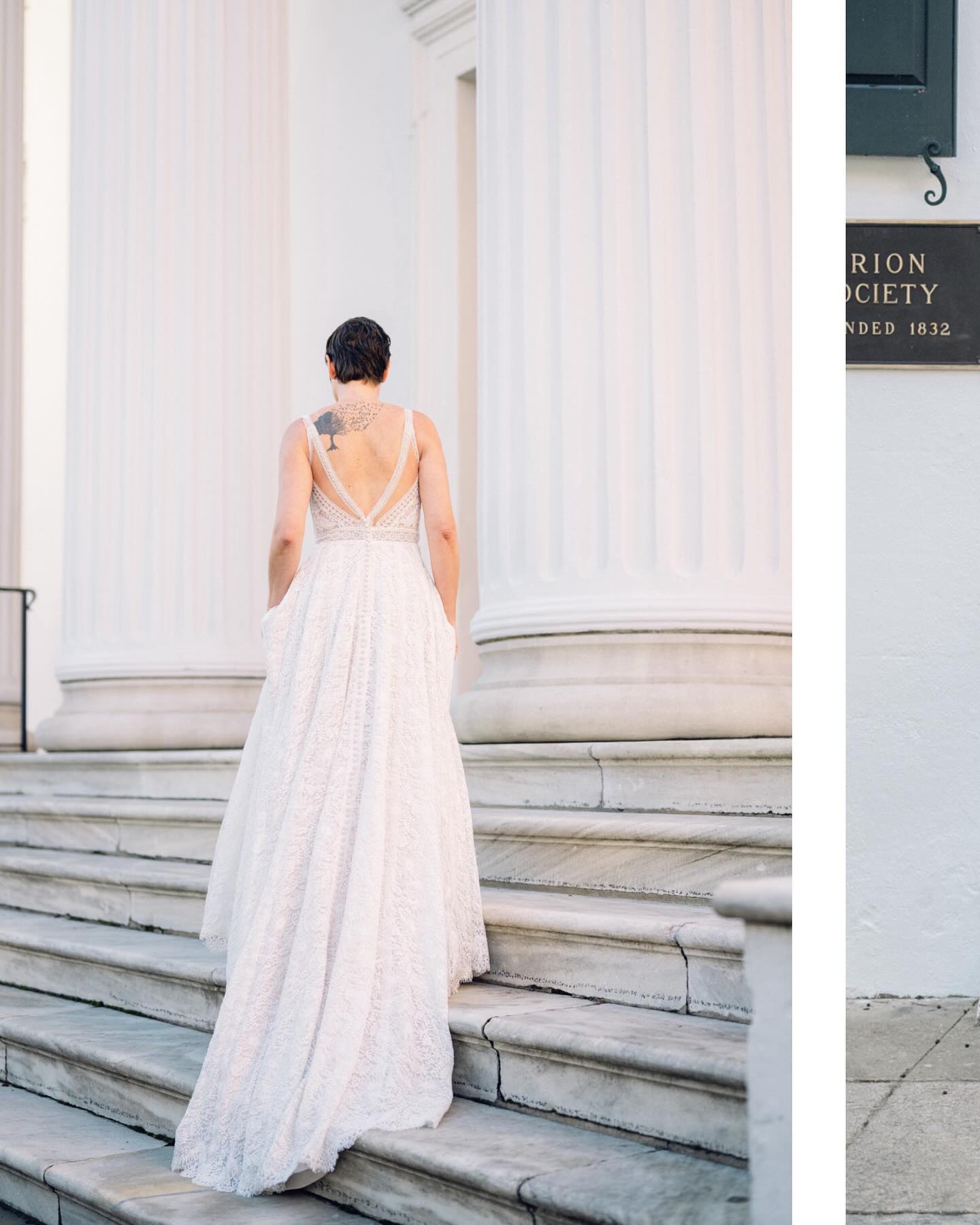 Congrats to Jamie and Brett! Such a fun couple who eloped to Charleston! I loved being part of your big day 🩶