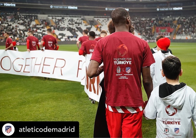 Repost • @atleticodemadrid Beşiktaş 🤝 Atleti
Únete a nuestro colaborador @savethechildren_es y ayuda a los afectados por los terremotos ❤️🩹