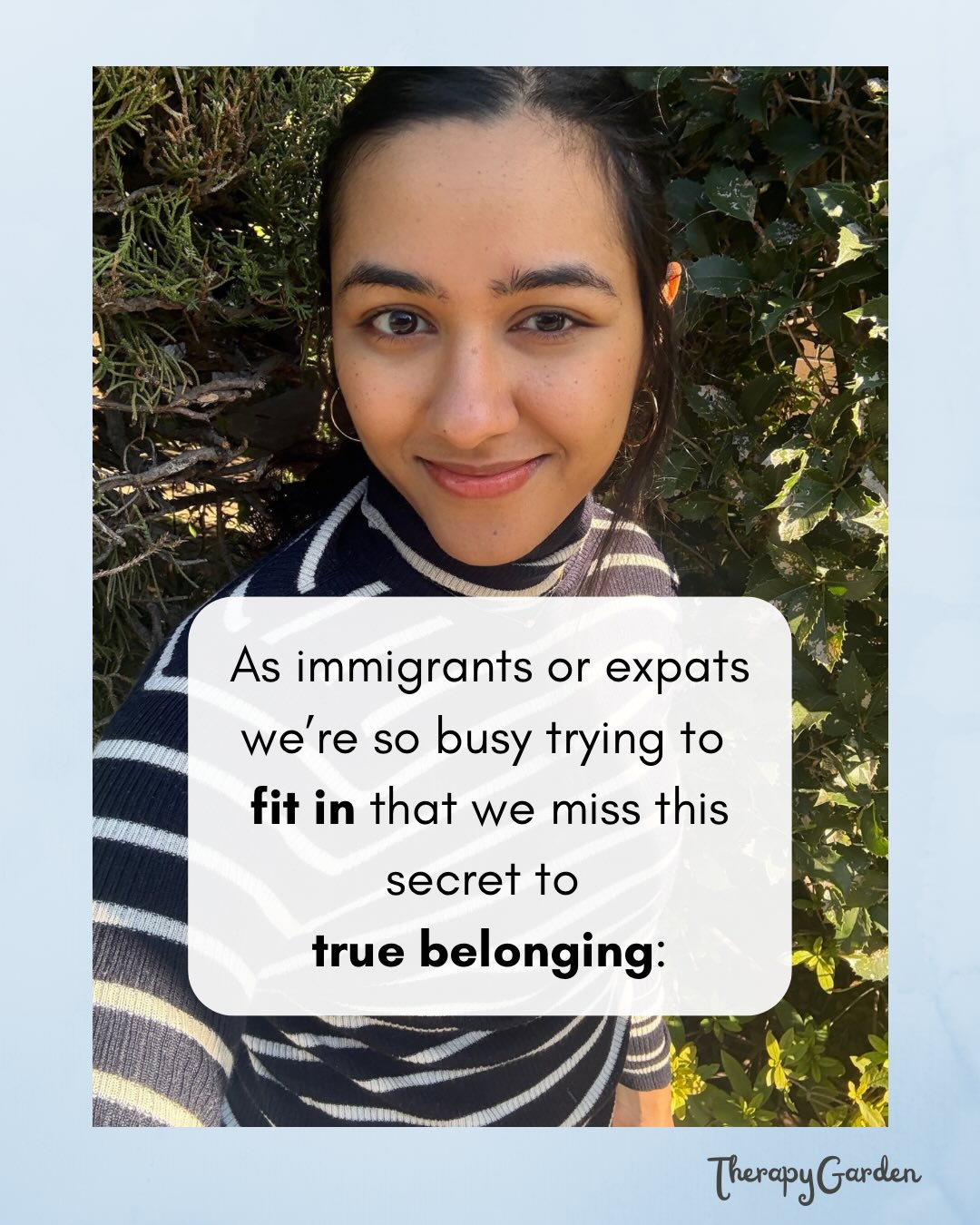 If you’re new here, I’m Diya 👋, a Japan-based mental health therapist with a Masters in Psychology and I help expats and internationals in different parts of the world conquer anxiety and build a meaningful life anywhere.
Let’s bloom where we’re planted. 🌻