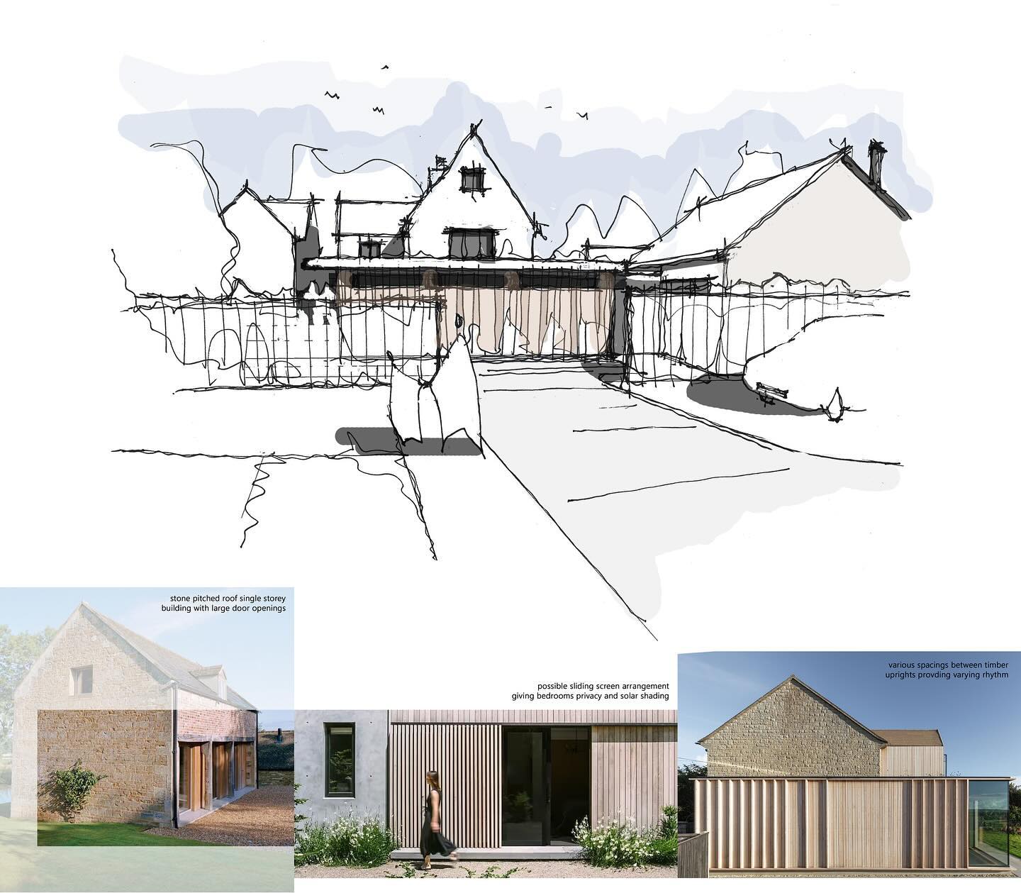 Below is the planner’s summary to a recent pre-application for a contemporary dwelling in the grounds of a Listed building - a hugely constrained site surrounded by existing properties in a historic village setting.
‘The design is considered to respect the local context and mitigates potential adverse effects on the surrounding heritage assets and conservation area.’
Responses like this remind us why we spend so much time sketching, testing alternative approaches…It also reminds us that we must be ‘alright’ at our job!
Looking forward to the next stage of design development and refinement for a submission.
#architecture
#architect
#extensions
#design
#sketching
#planning
#heritage
#listedbuilding
#concept
#alternativeapproach
