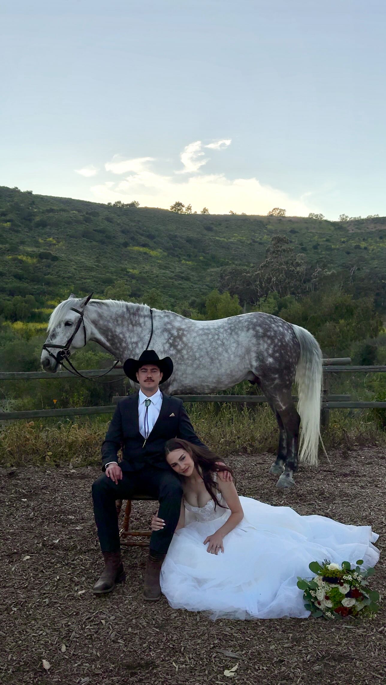 Robby & Lizzie ❤️🔥
+ special guest, Rebel 🐴