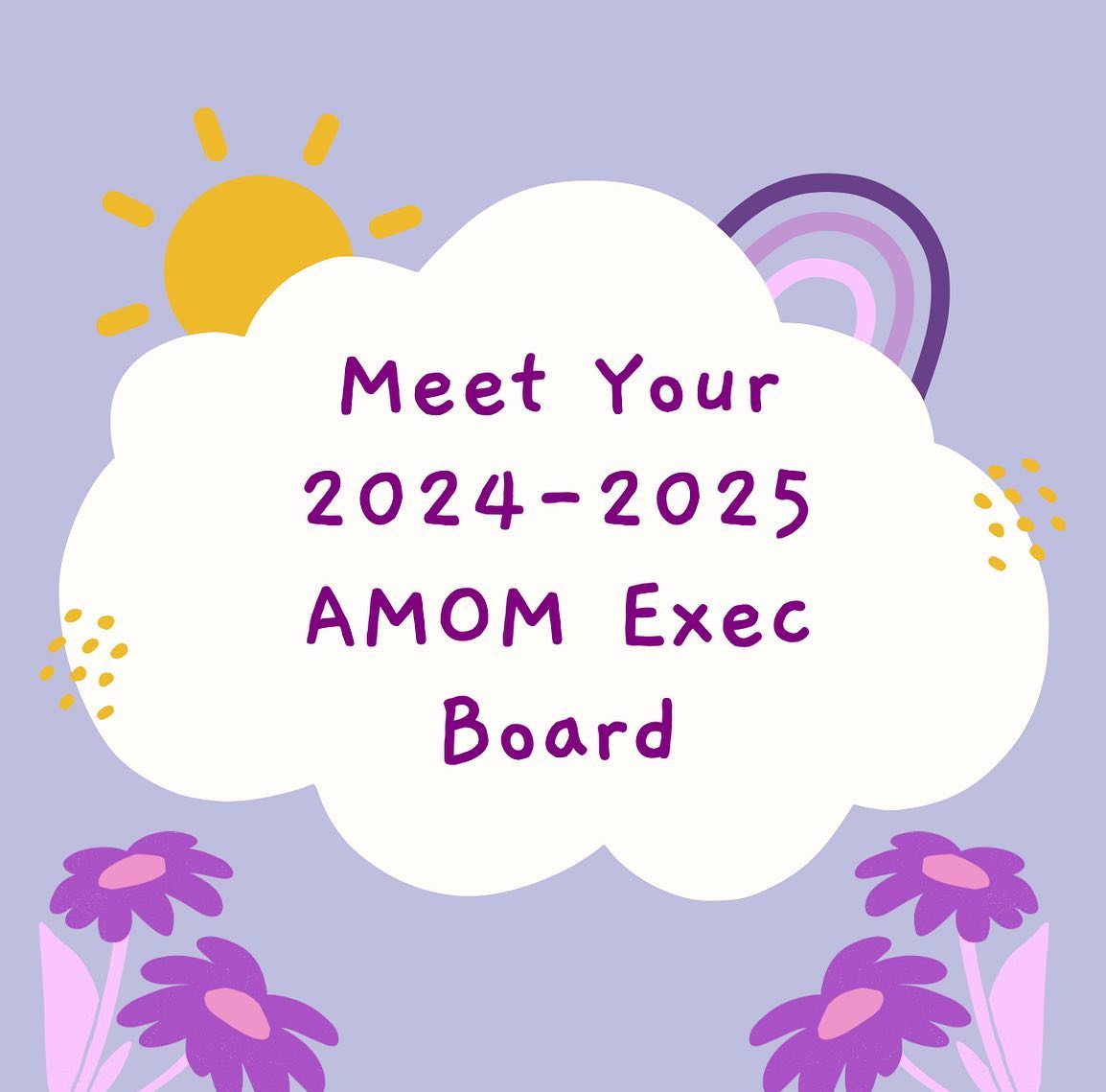 Meet your 2024-2025 A Moment of Magic Exec Board! We can’t wait for a great year!