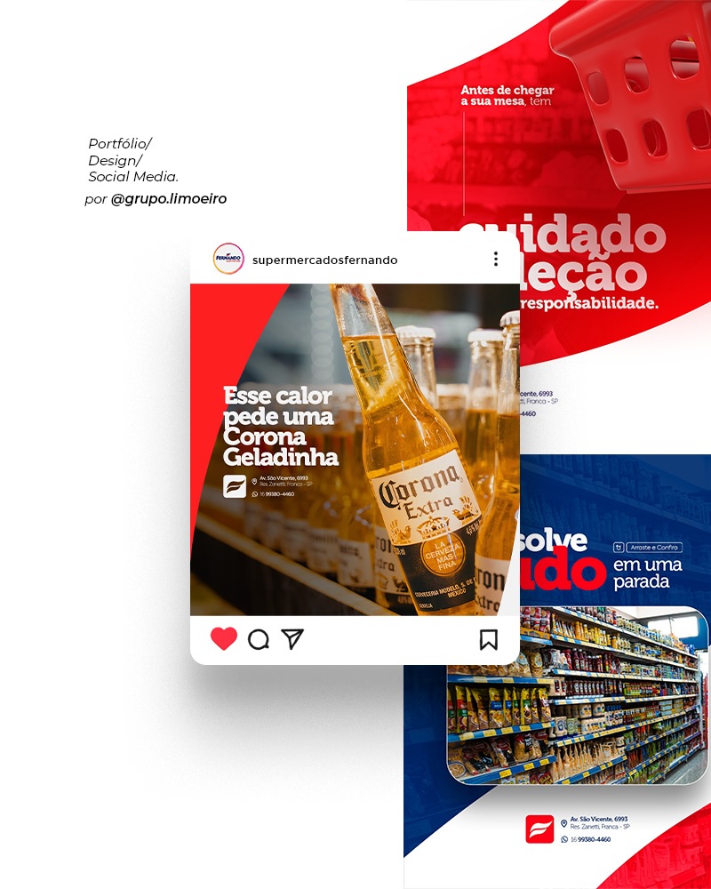 @supermercadosfernando
—
Mais do que oferecer bons produtos, é a forma como a marca se posiciona que faz ela ser lembrada no dia a dia das pessoas.
Quando existe estratégia, cada detalhe fortalece a confiança e aproxima o cliente.
—
Seu negócio também pode ocupar esse lugar.
Entre em contato com o Grupo Limoeiro e solicite seu orçamento.
#marketing #branding #empreendedor