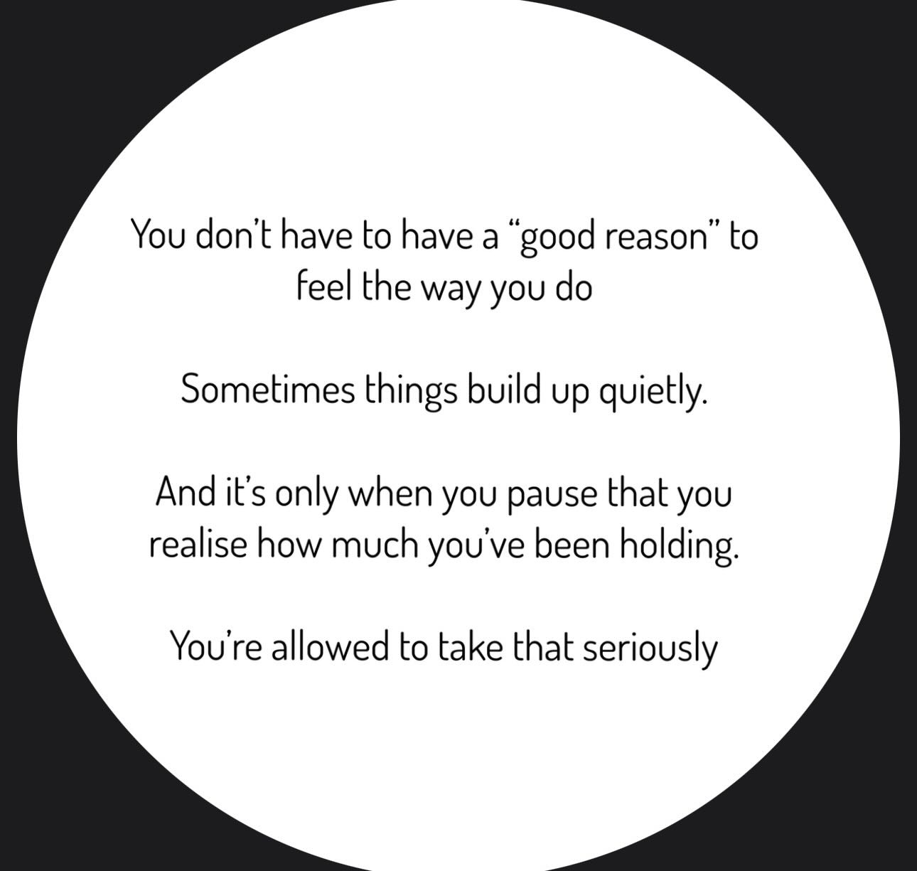 …
No more pushing those feelings down and carrying on - as they’re all still there, buried alive, they don’t magically disappear… they’re just waiting to leak out in all sorts of ways …
#mentalwellbeing #therapynearme #WirralTherapist #CouplesCounsellingWirral #121TherapyWirral