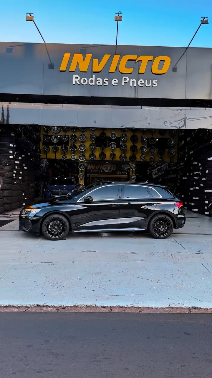 AUDI A3 2.0 TFSI
🛞 Pneu Nexen N’Fera Sport (Original Audi A3)
• Medida: 225/40 R18
• Índice: 92Y SU2 AO
• Etiqueta: C/A (69 dB)
➡️ Alta performance, excelente aderência e conforto com padrão original Audi.
🛞 Roda TSW Sebring Matte Black
• Medida: 18x8,5
• Furação: 5x114,3
• Offset (ET): +30 mm
• Cubo (CB): 76,1 mm
➡️ Design esportivo com acabamento fosco que destaca ainda mais o visual do A3.
🔧 Serviços Realizados
• Alinhamento
• Balanceamento
📍 Invicto Rodas e Pneu
📞 (16) 3771-2800
#InvictoRodasEPneu #AudiA3 #A3TFSI #Nexen #NFeraSport
