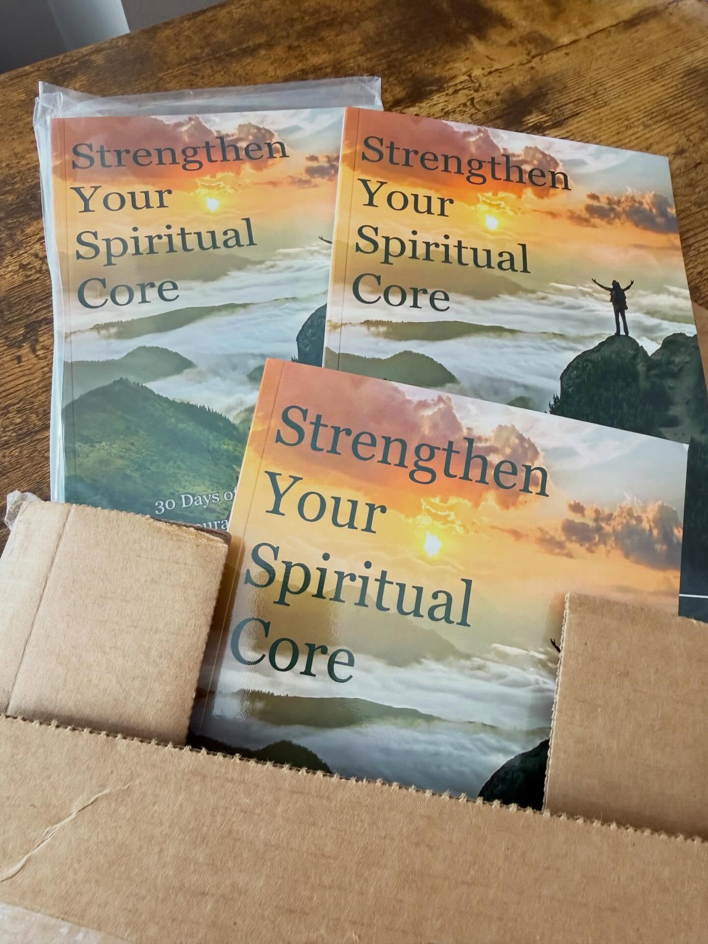 Excited to receive my copies of this new release! I contributed 2 entries. 30 days to dig deeper into the Bible to strengthen your spiritual core. Available soon!